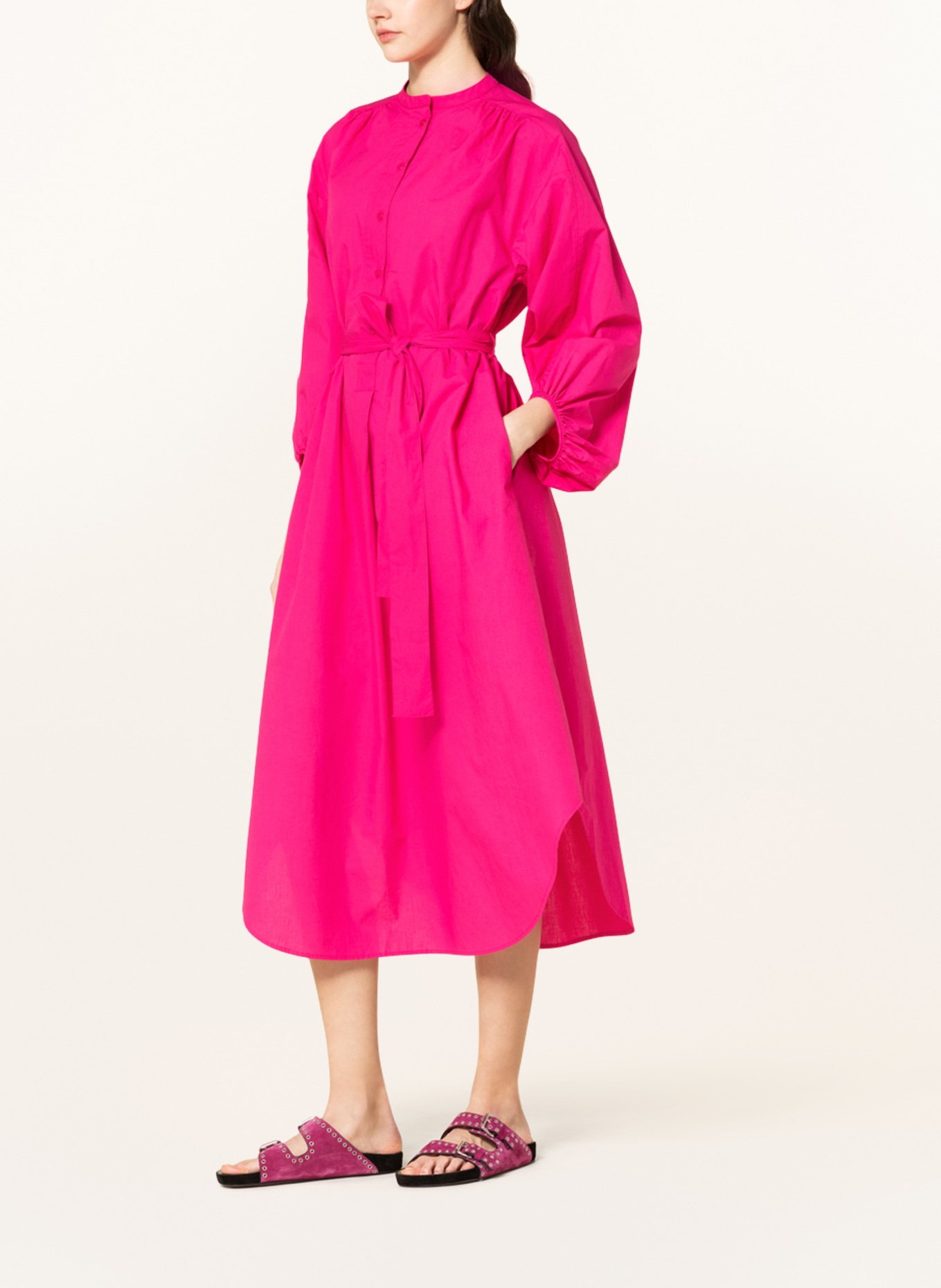 MRS & HUGS Dress with 3/4 sleeves, Color: PINK (Image 2)