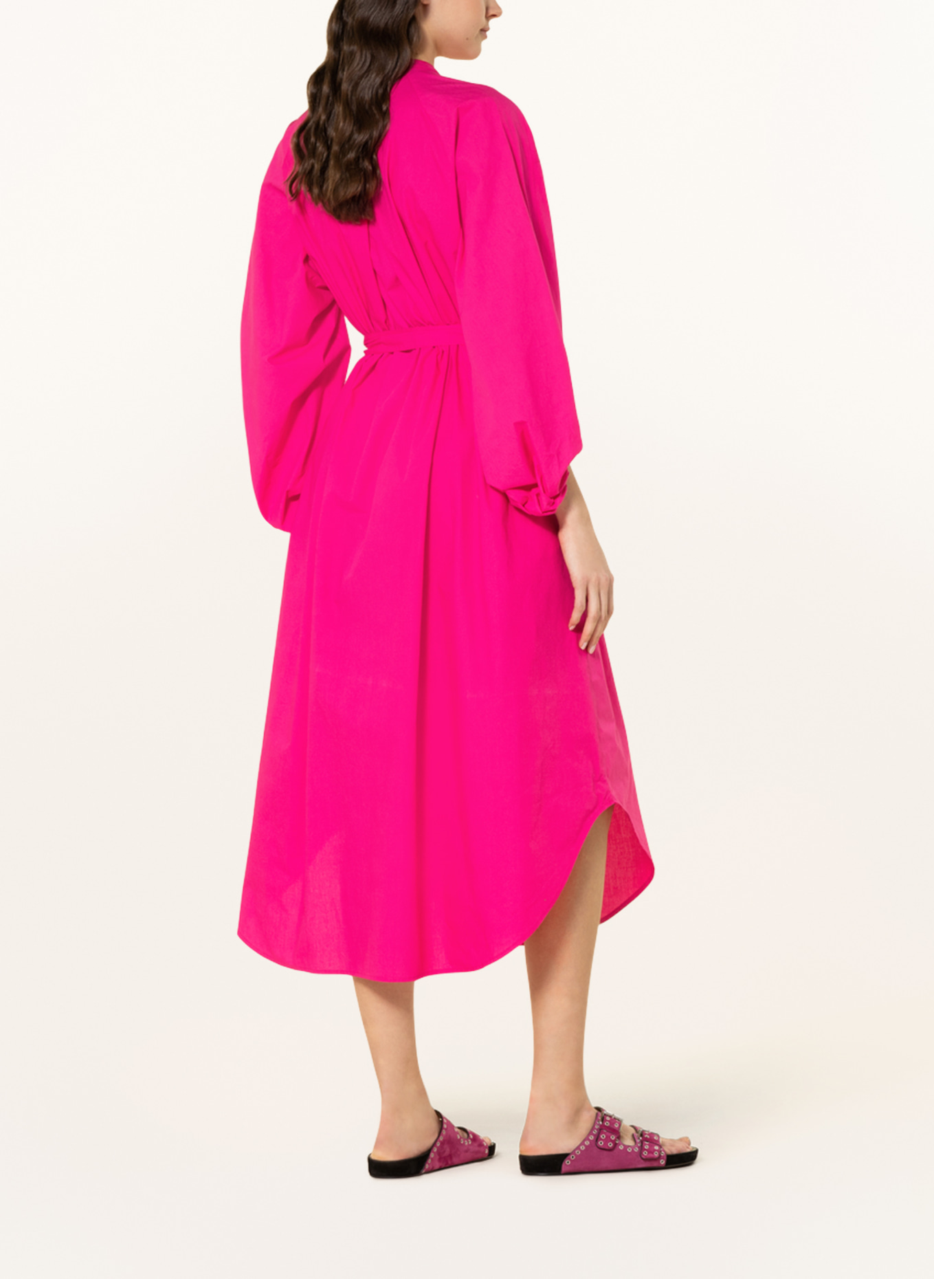 MRS & HUGS Dress with 3/4 sleeves, Color: PINK (Image 3)