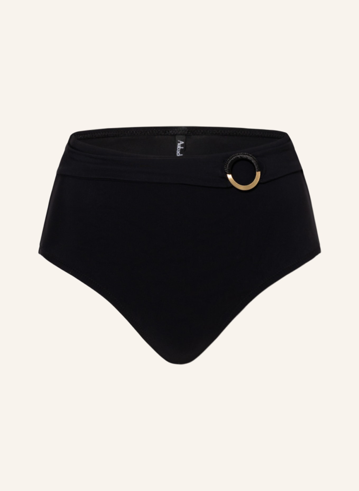 Aubade High waist bikini bottoms SECRET COVE, Color: BLACK (Image 1)