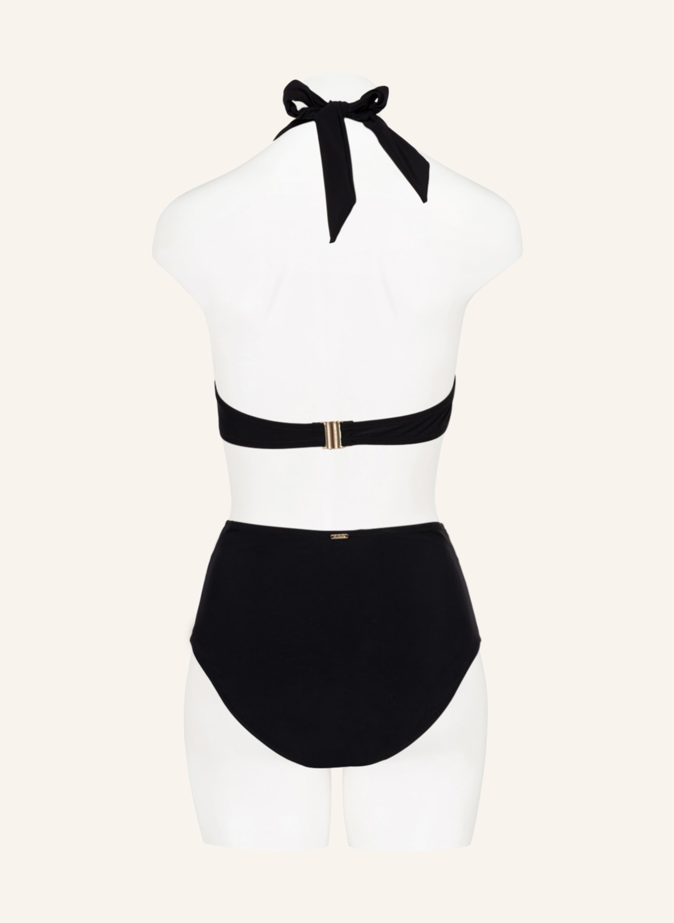 Aubade High waist bikini bottoms SECRET COVE, Color: BLACK (Image 3)