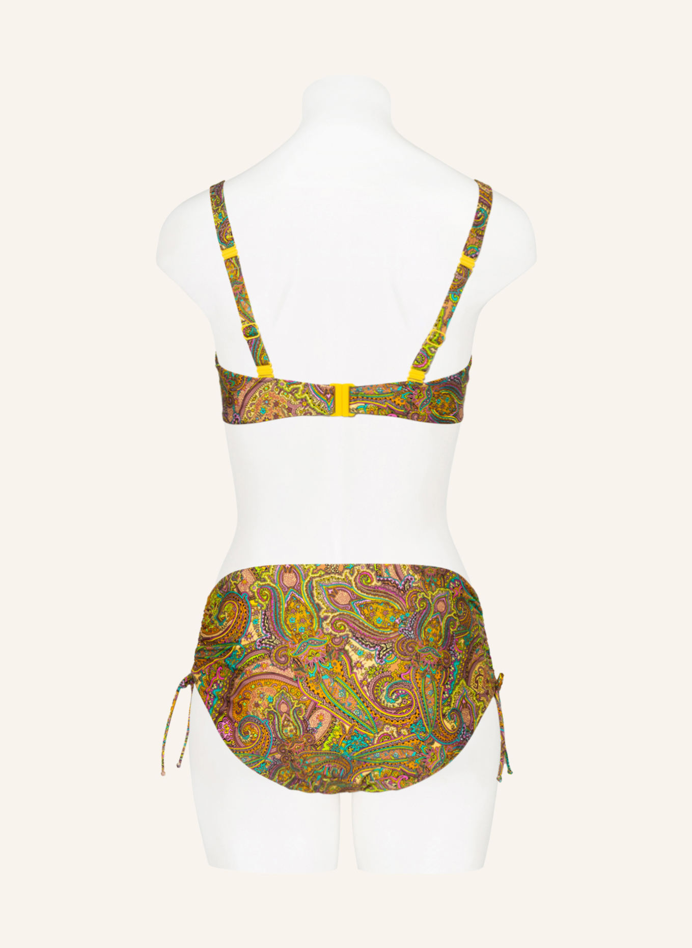 PrimaDonna Underwired bikini top SAKARUN , Color: YELLOW/ NEON GREEN/ PINK (Image 3)