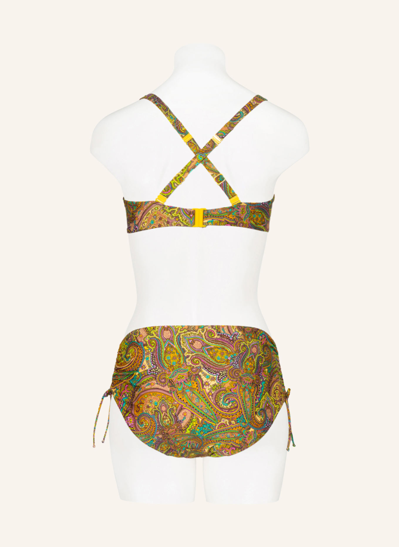 PrimaDonna Underwired bikini top SAKARUN , Color: YELLOW/ NEON GREEN/ PINK (Image 5)