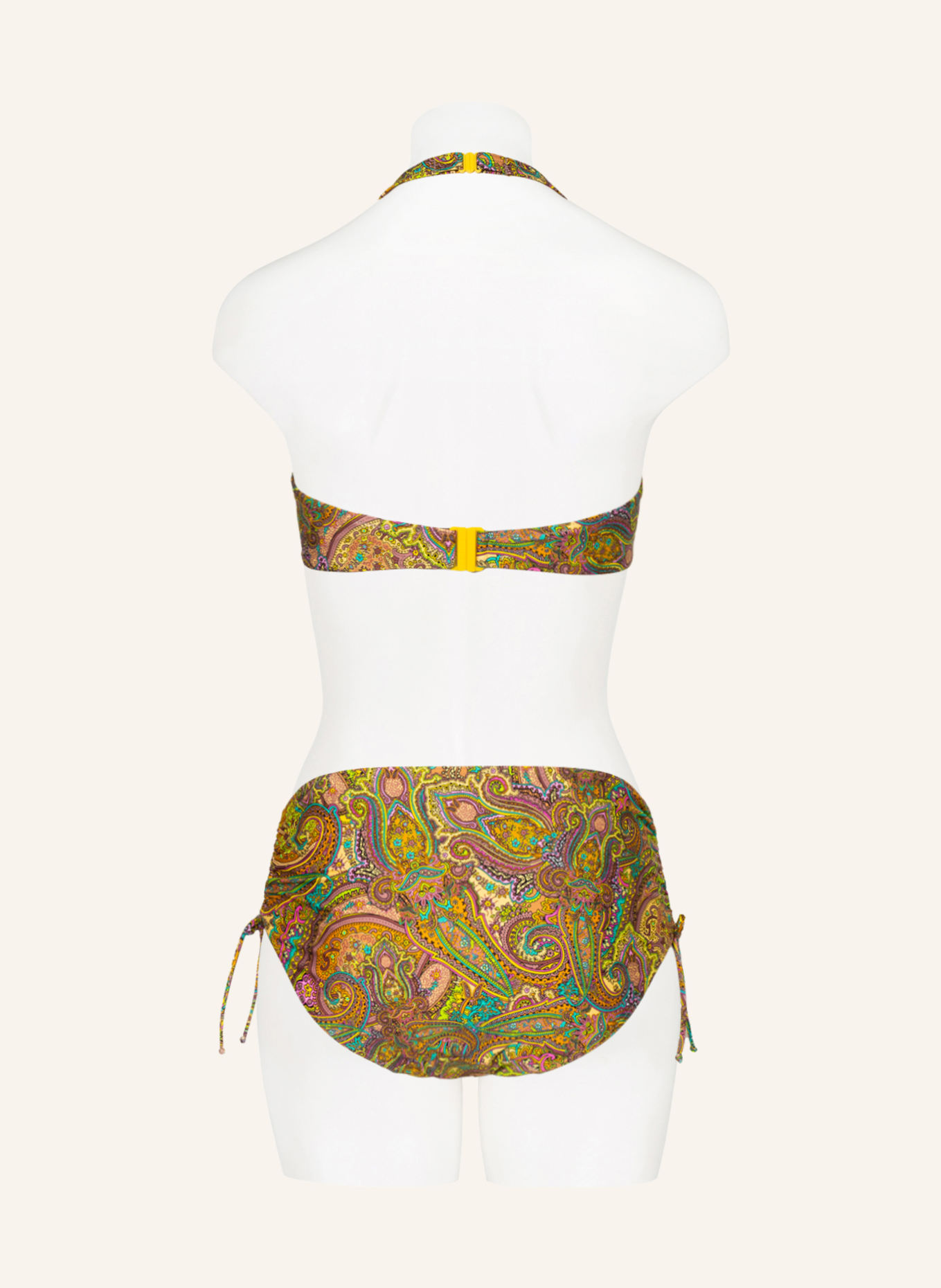PrimaDonna Underwired bikini top SAKARUN , Color: YELLOW/ NEON GREEN/ PINK (Image 6)