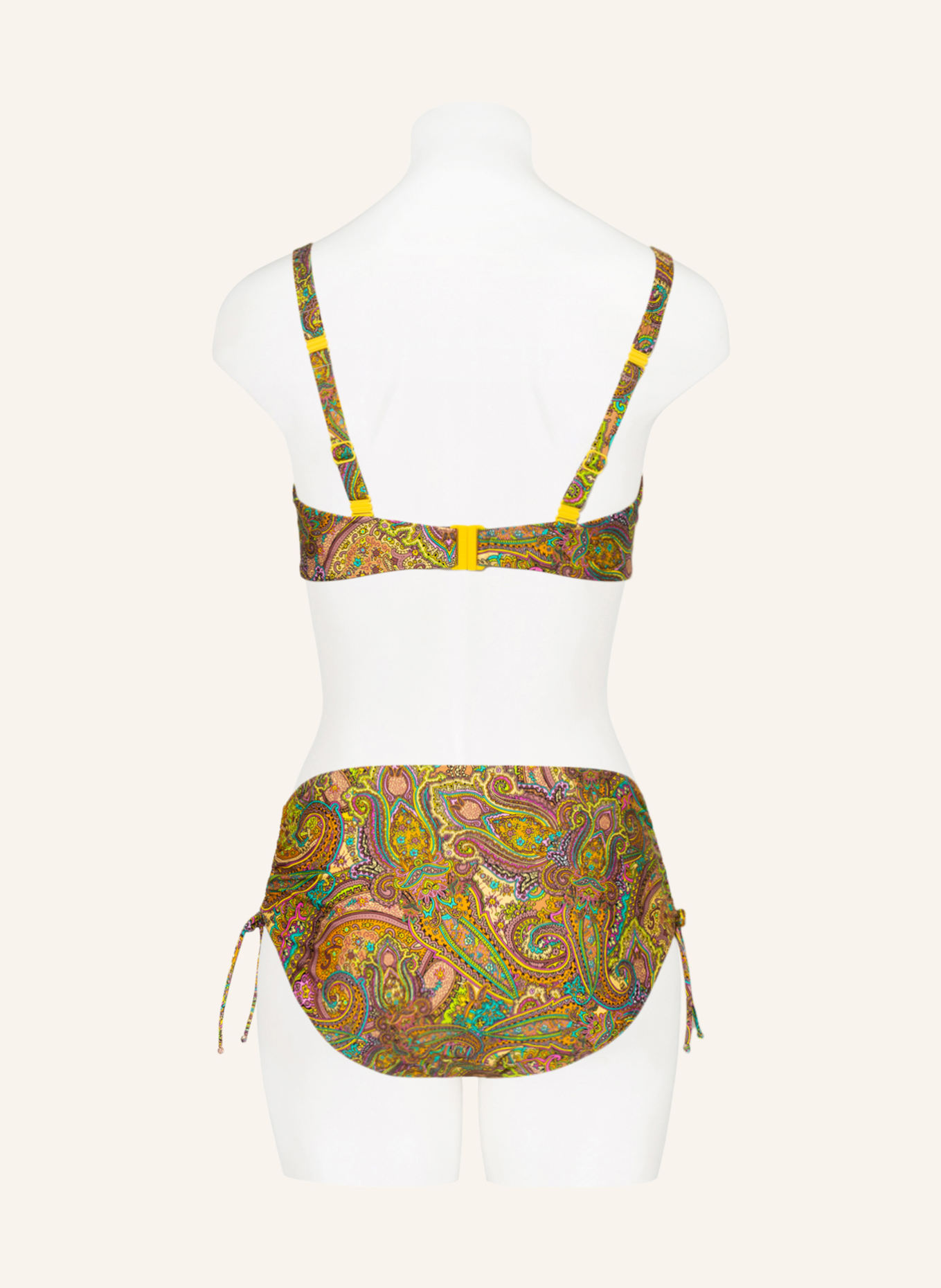 PrimaDonna High-Waist-Bikini-Hose SAKARUN, Farbe: NEONGELB/ NEONBLAU/ PINK (Bild 3)