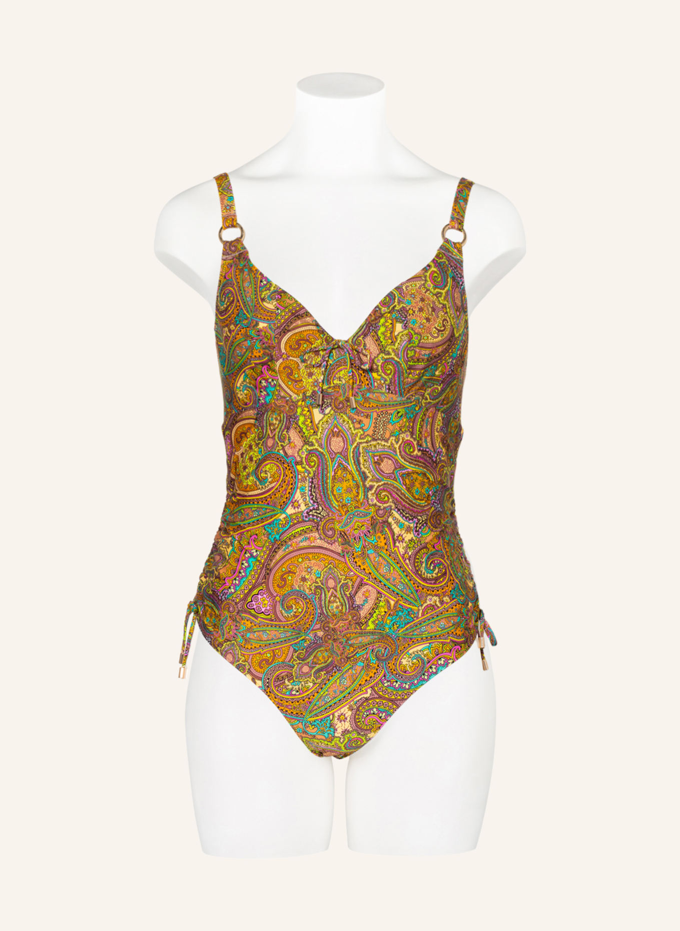 PrimaDonna Underwired swimsuit SAKARUN , Color: YELLOW/ PINK/ NEON GREEN (Image 2)