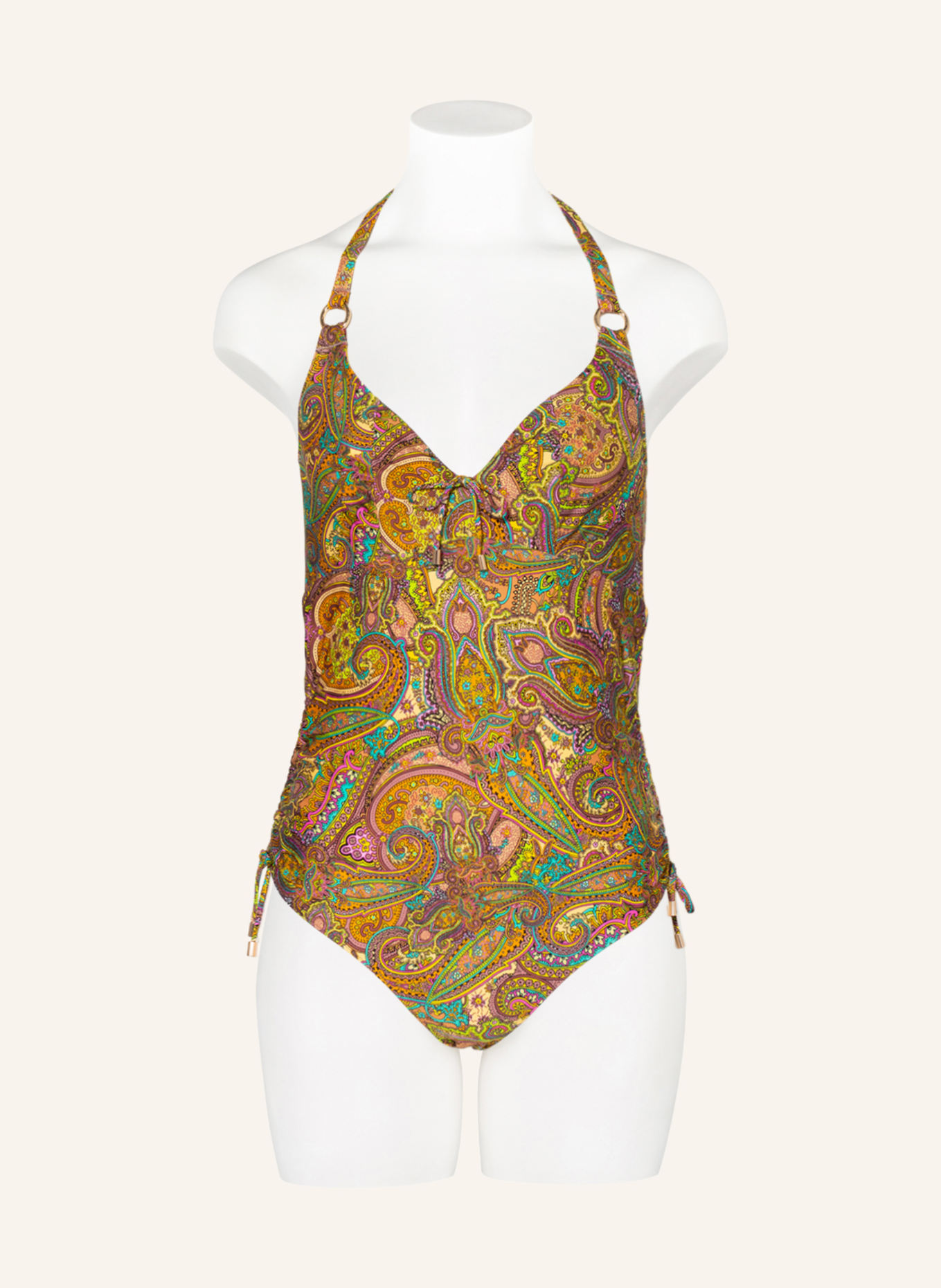 PrimaDonna Underwired swimsuit SAKARUN , Color: YELLOW/ PINK/ NEON GREEN (Image 4)