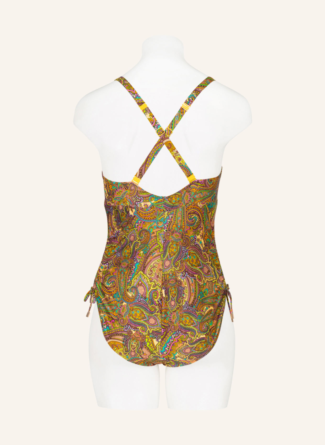 PrimaDonna Underwired swimsuit SAKARUN , Color: YELLOW/ PINK/ NEON GREEN (Image 5)