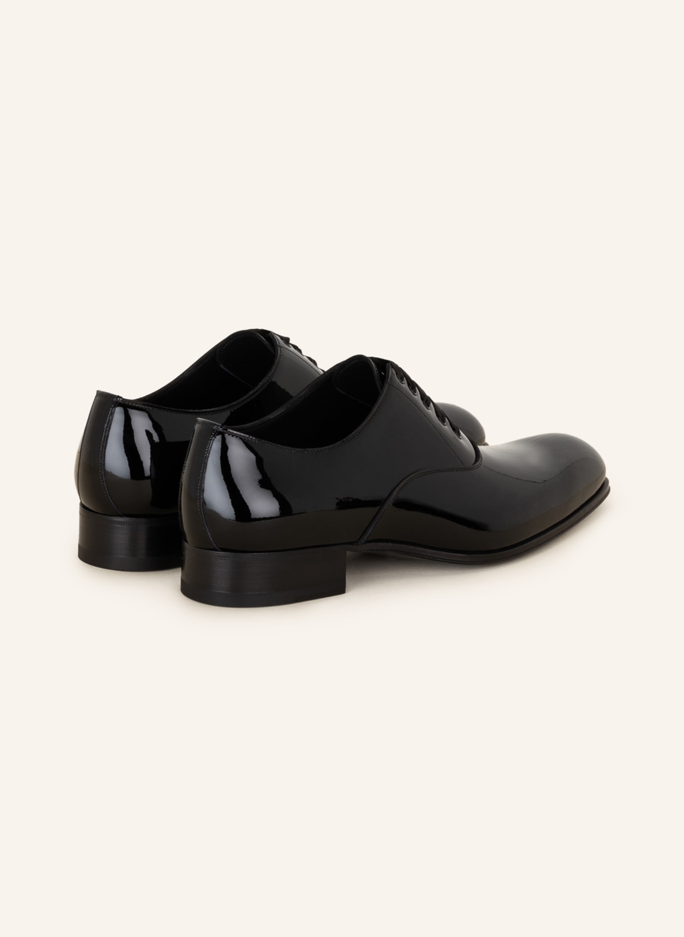 TOM FORD Patent lace-up shoes EDGAR, Color: BLACK (Image 2)