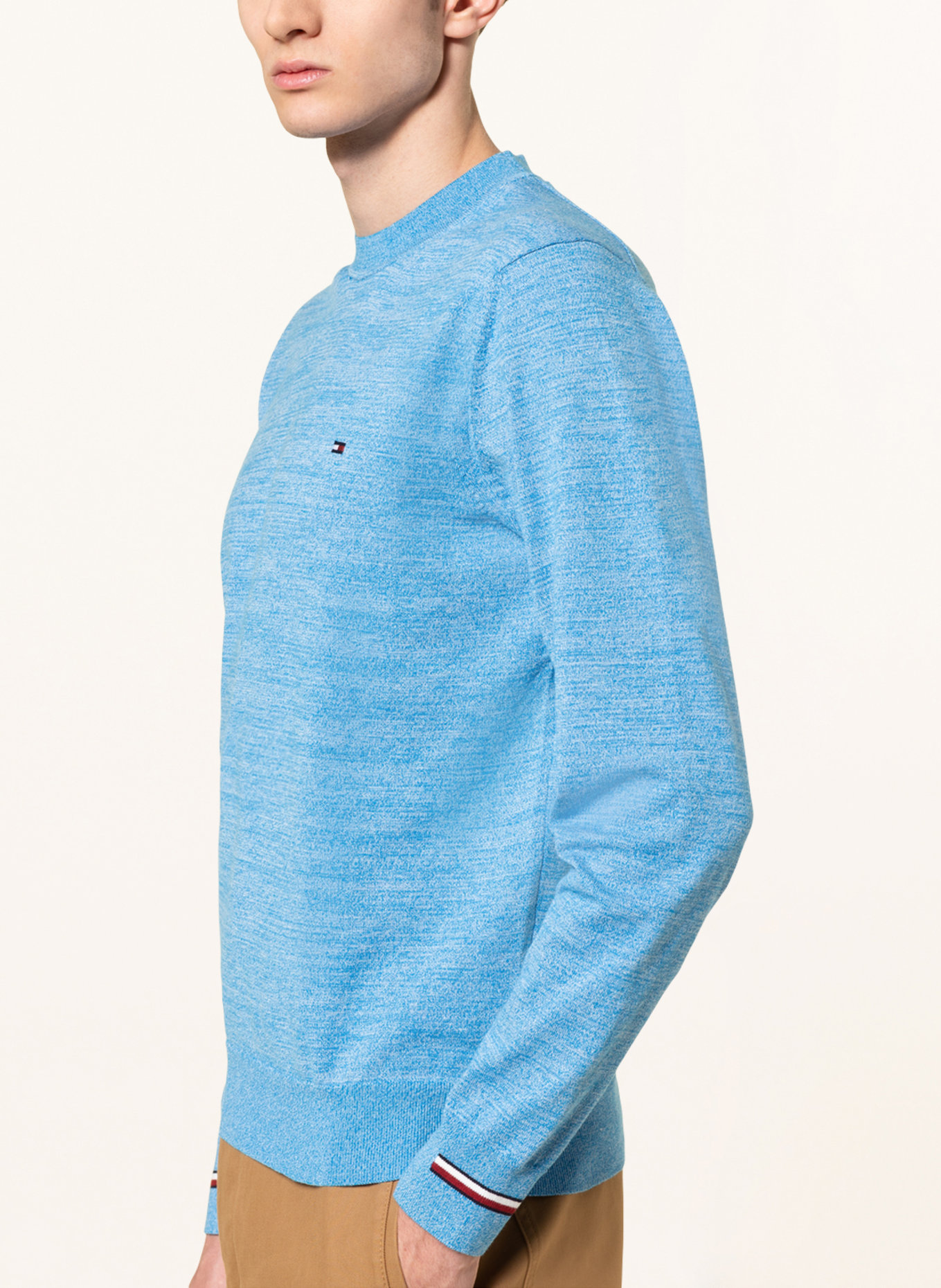 TOMMY HILFIGER Pullover: BLAU