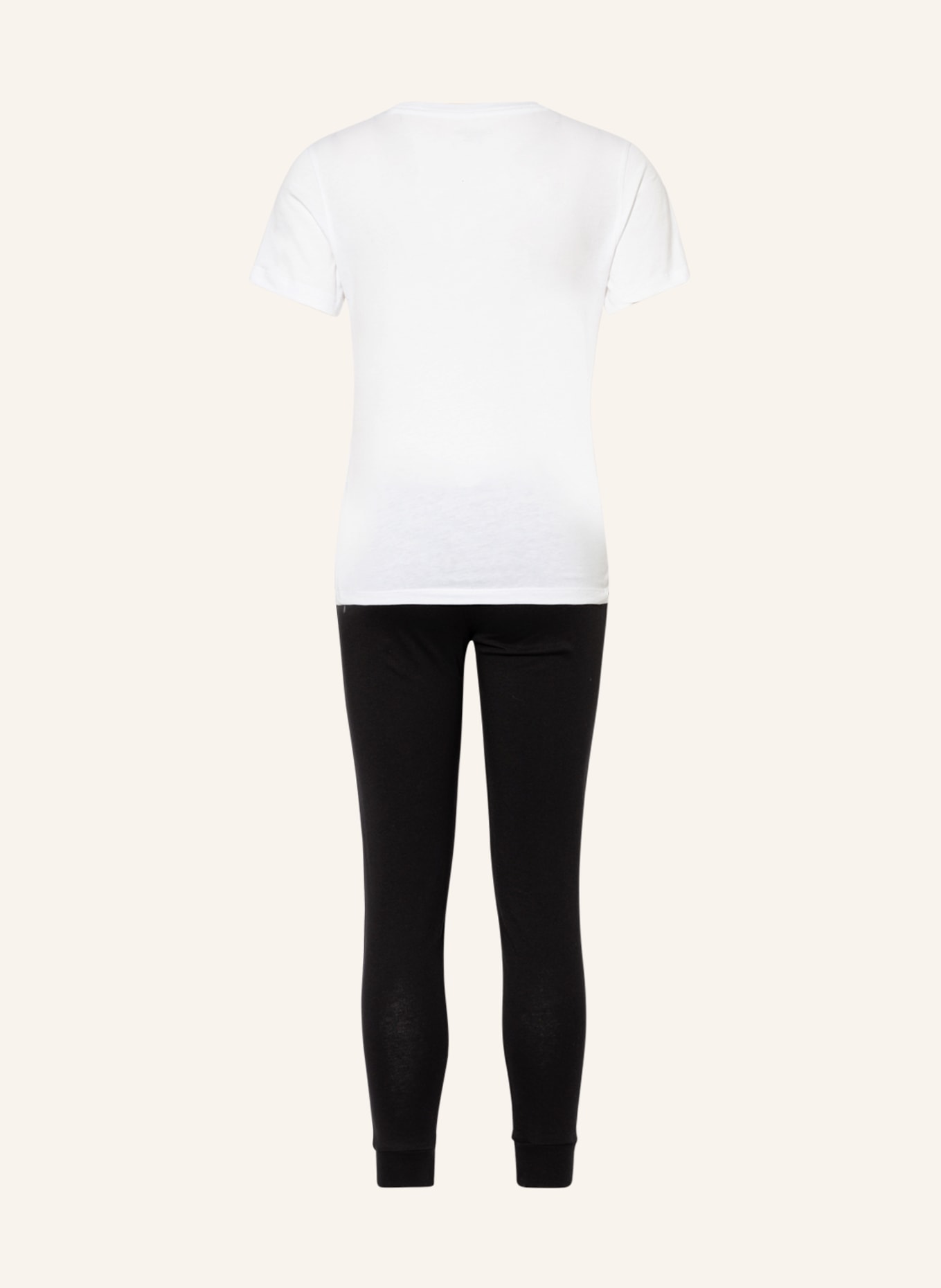 Calvin Klein Schlafanzug, Farbe: SCHWARZ/ WEISS (Bild 2)