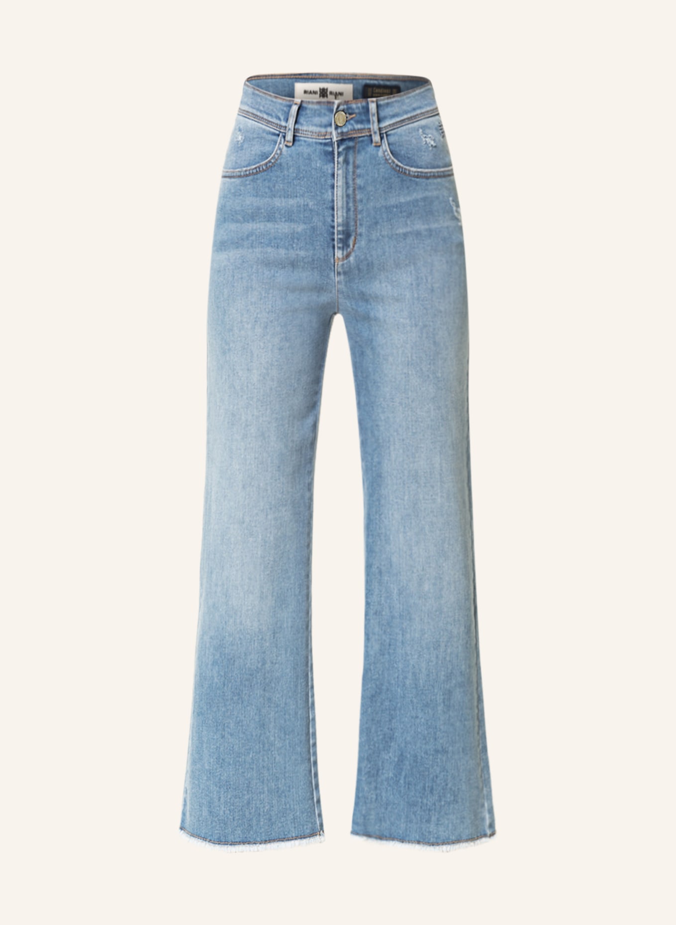 RIANI Jeans-Culotte, Farbe: 417 light blue scratched (Bild 1)