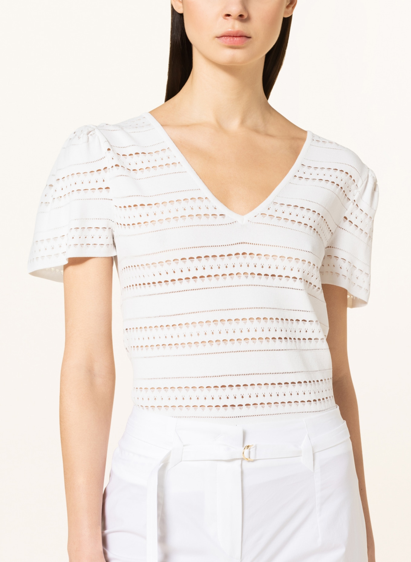 RIANI T-shirt , Color: WHITE (Image 4)