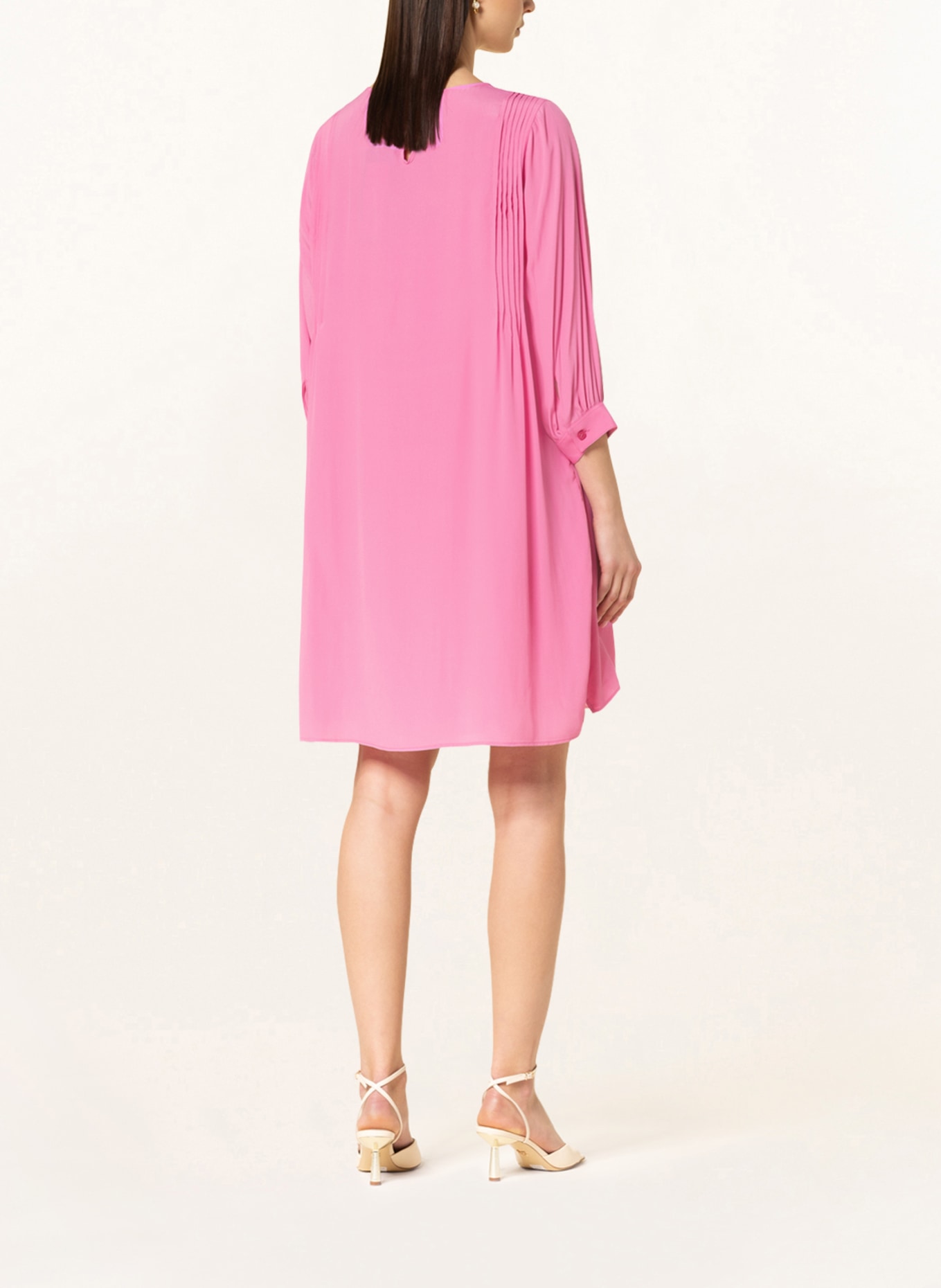 RIANI Kleid mit Seide, Farbe: PINK (Bild 3)