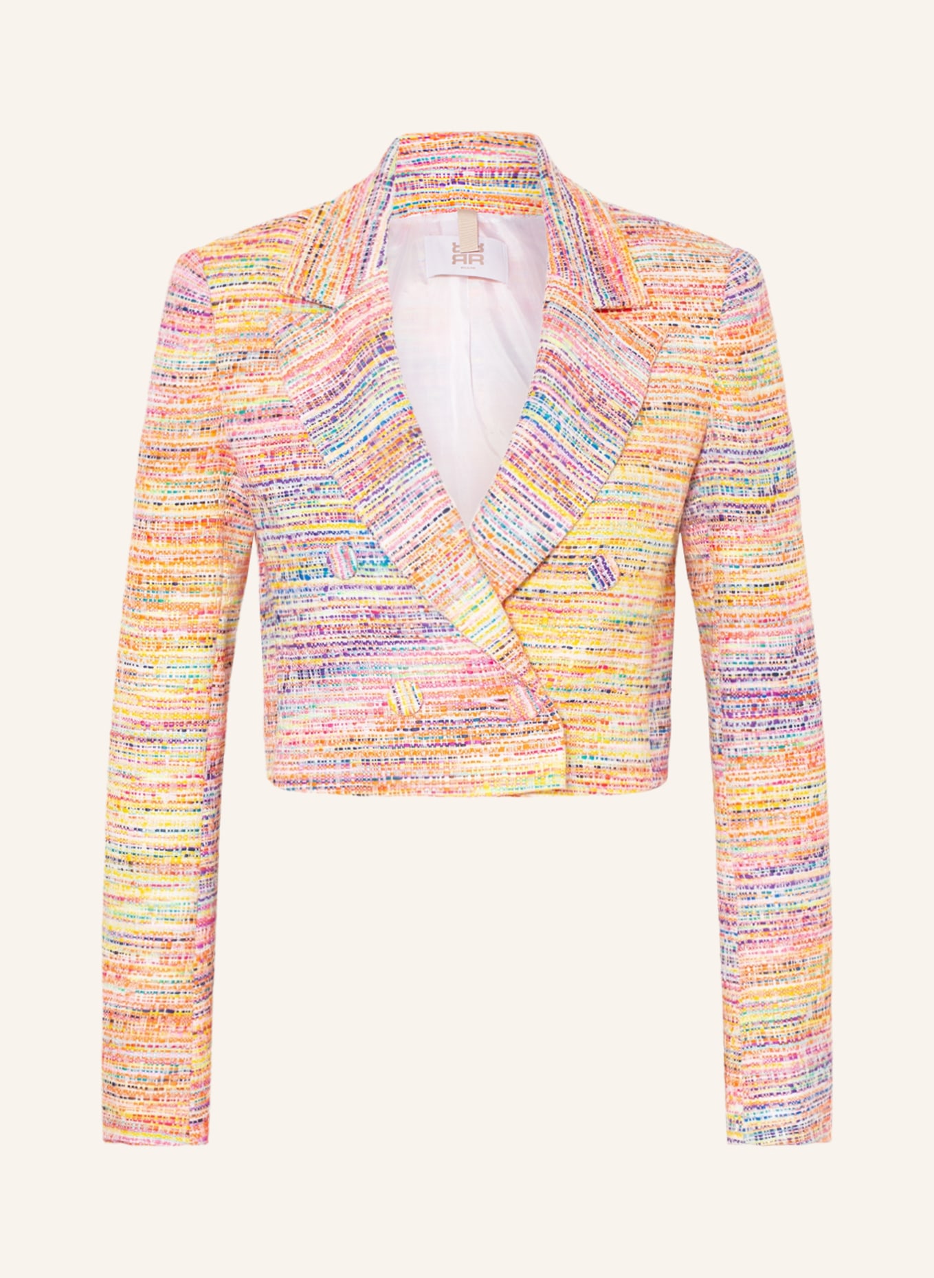 RIANI Tweed-Blazer, Farbe: ORANGE/ GELB/ BLAU (Bild 1)