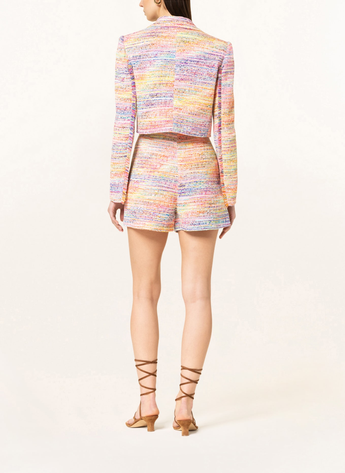 RIANI Tweed-Blazer, Farbe: ORANGE/ GELB/ BLAU (Bild 3)