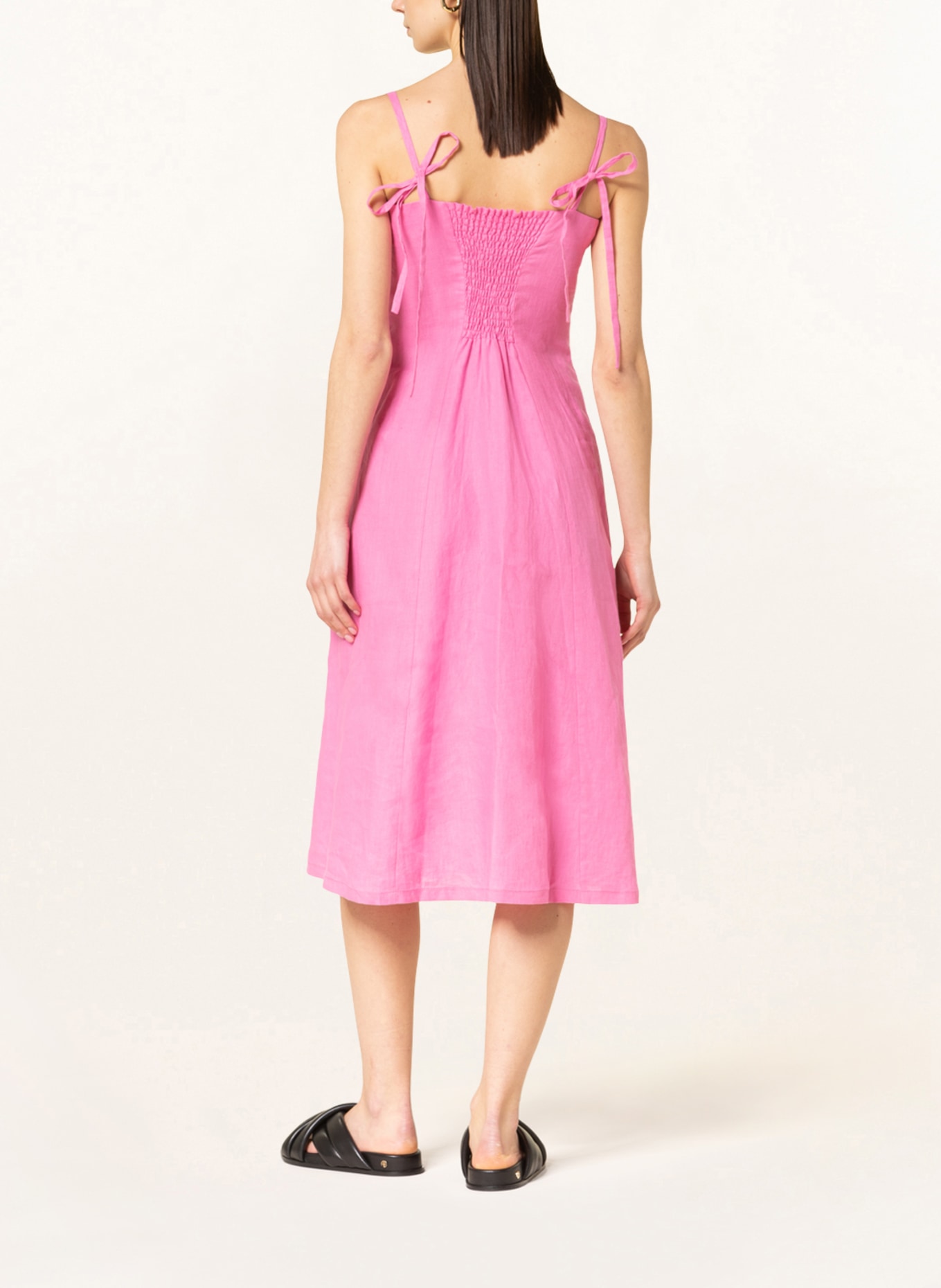 RIANI Linen dress, Color: PINK (Image 3)
