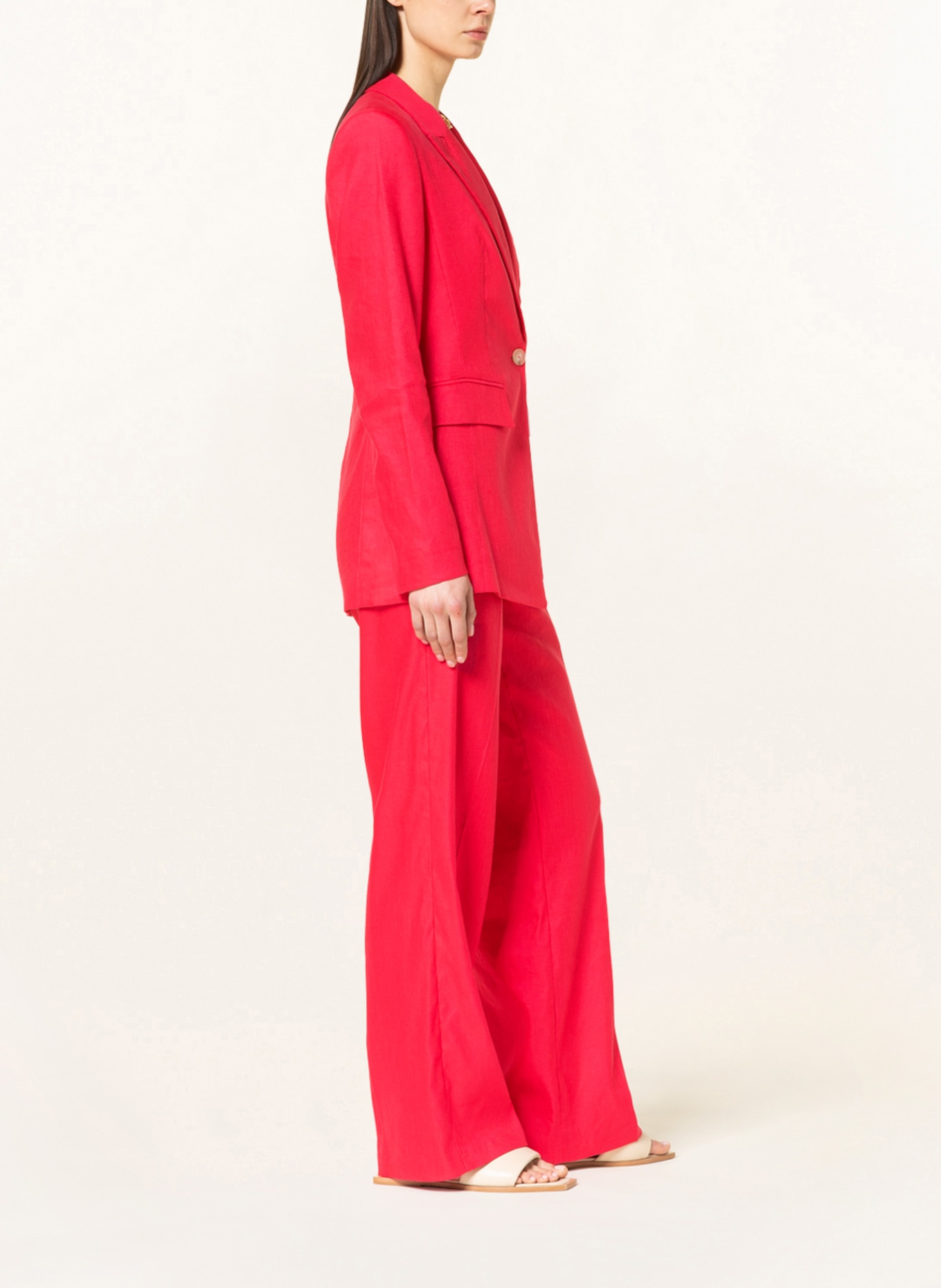 RIANI Trousers with linen, Color: FUCHSIA (Image 4)