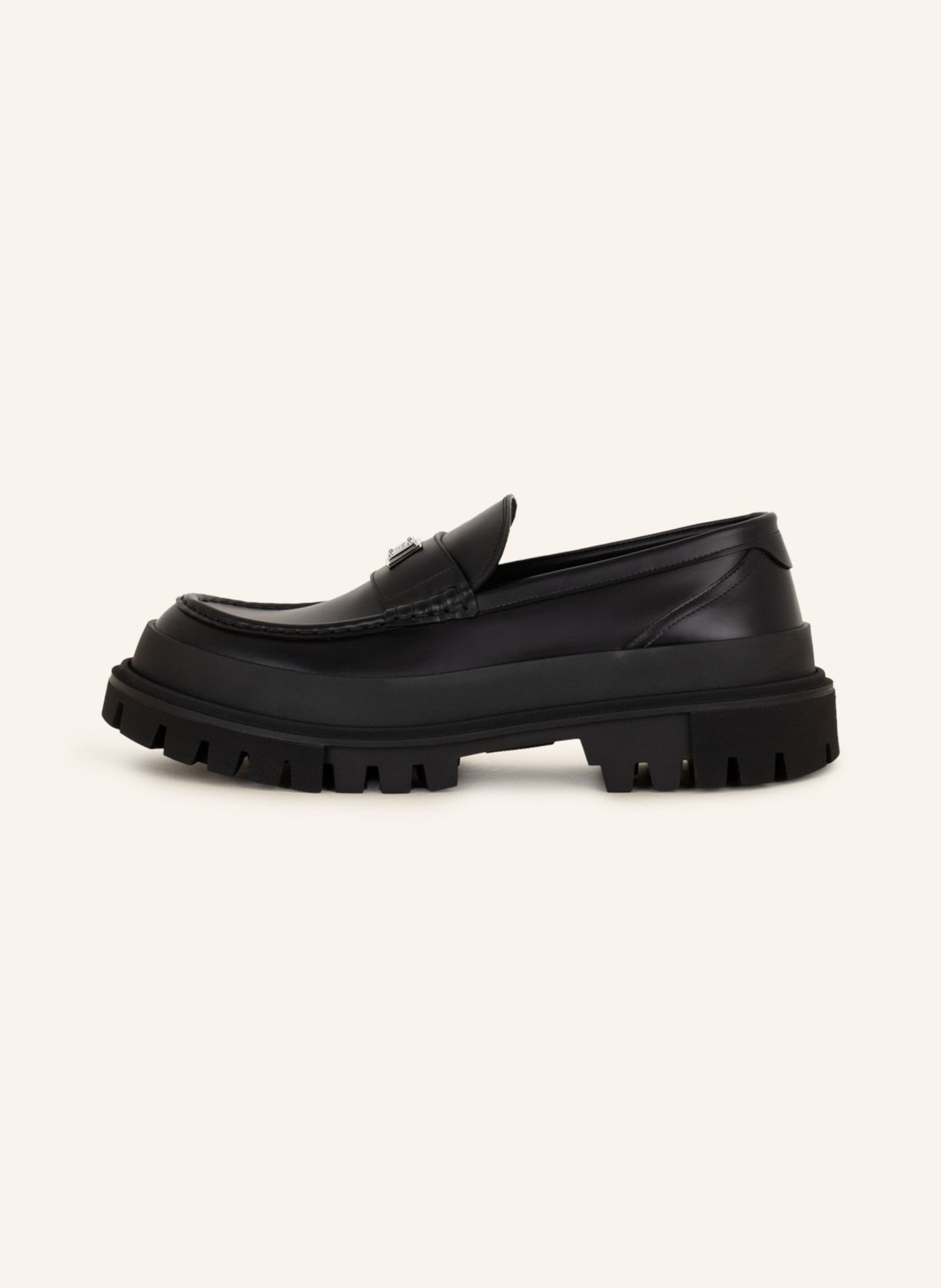 DOLCE & GABBANA Penny loafers, Color: BLACK (Image 4)