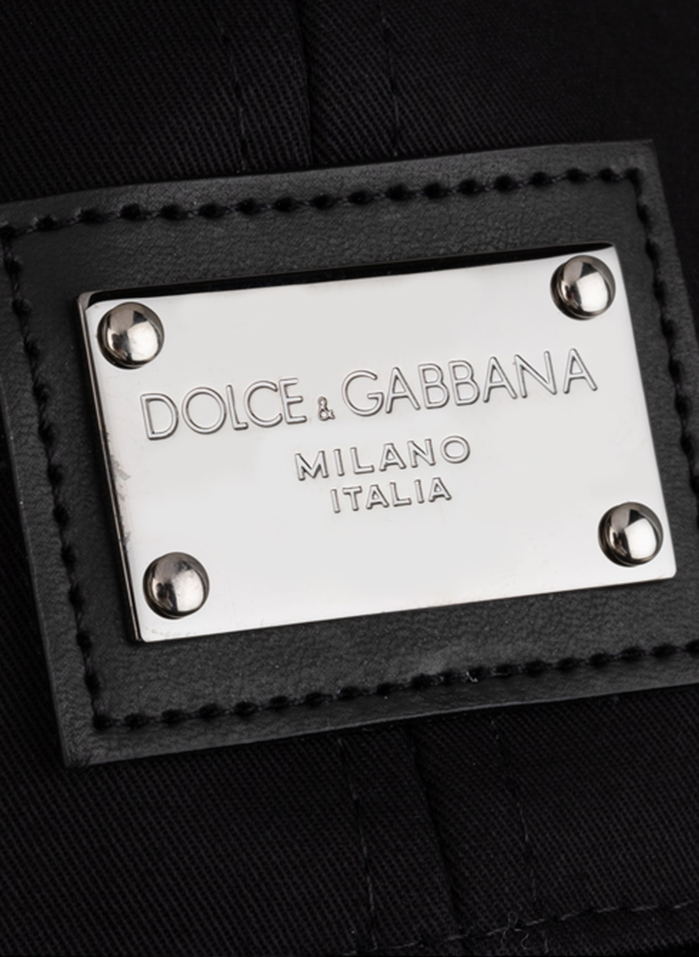 DOLCE & GABBANA Cap, Color: BLACK (Image 4)