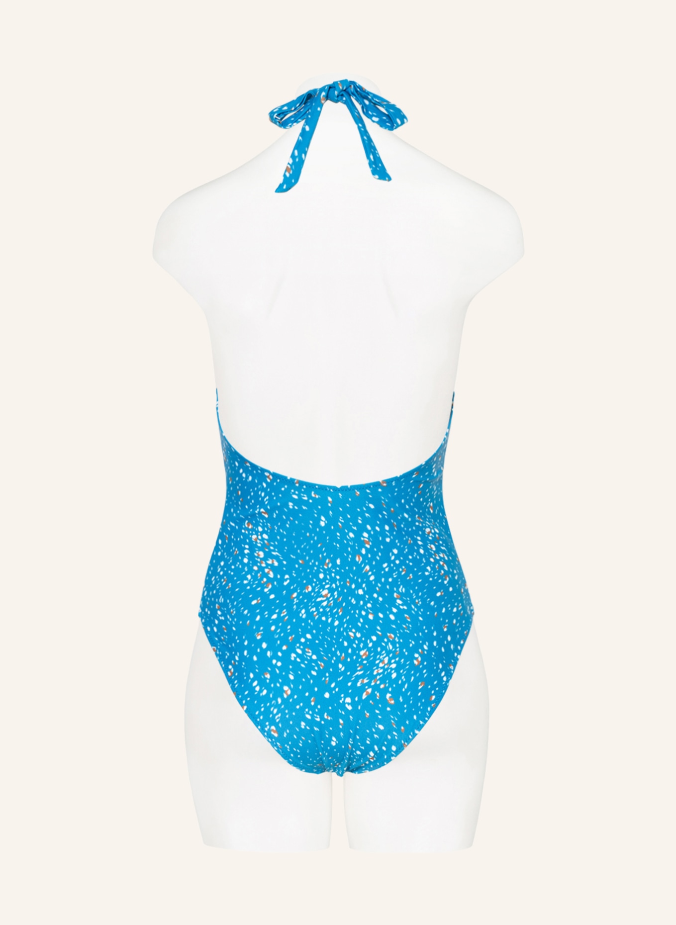 RIANI Halter neck swimsuit, Color: LIGHT BLUE (Image 3)