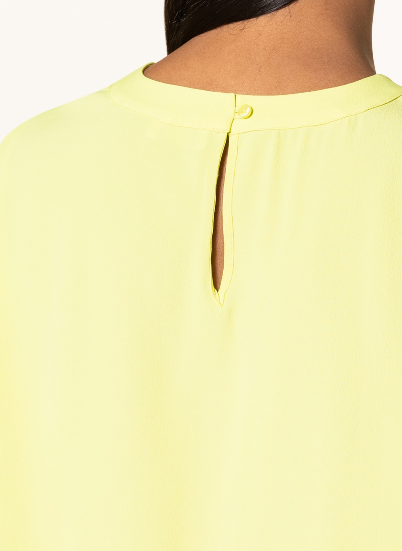 RIANI Shirt blouse with silk, Color: LIGHT GREEN (Image 4)
