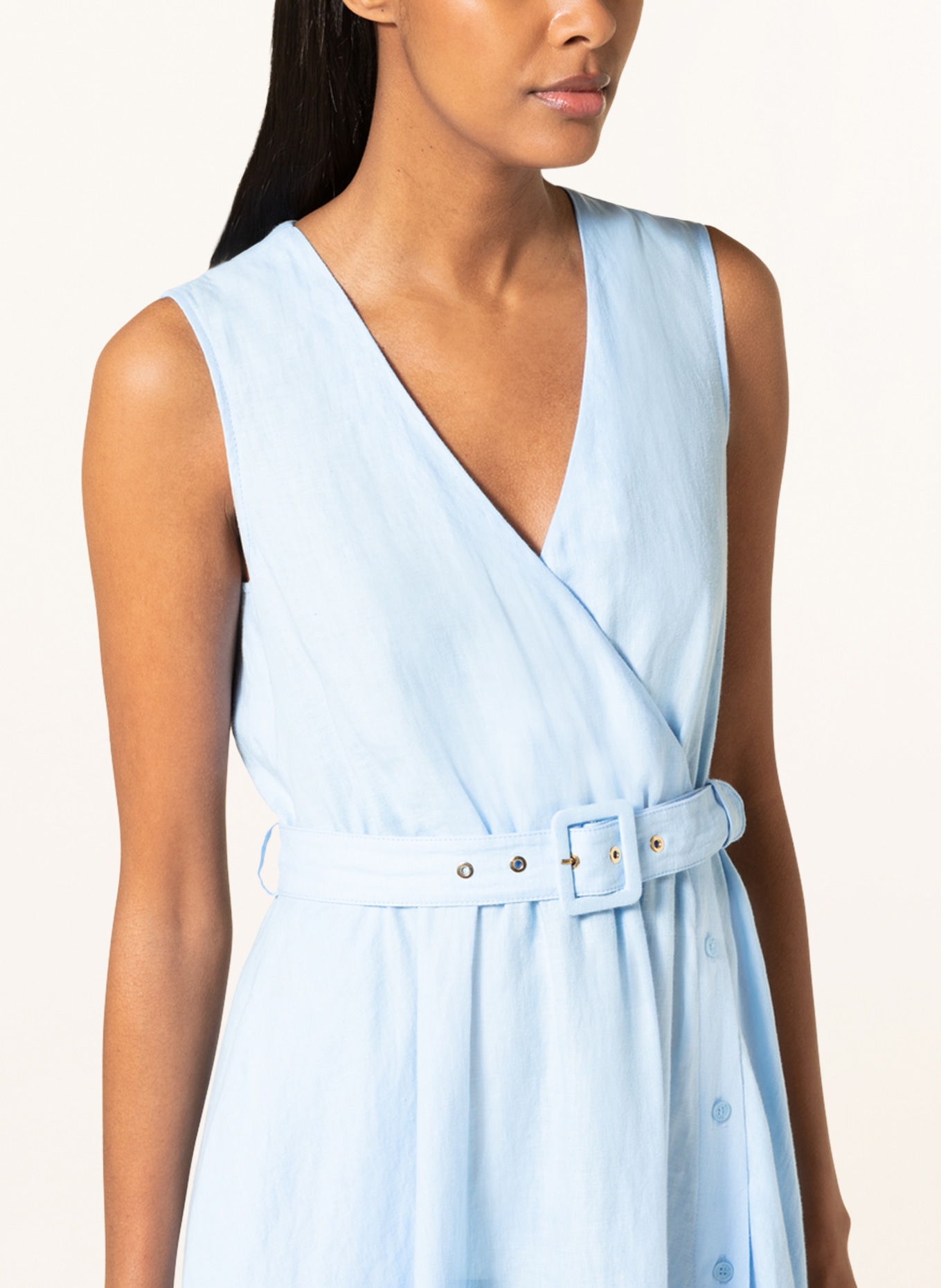RIANI Linen dress, Color: LIGHT BLUE (Image 4)