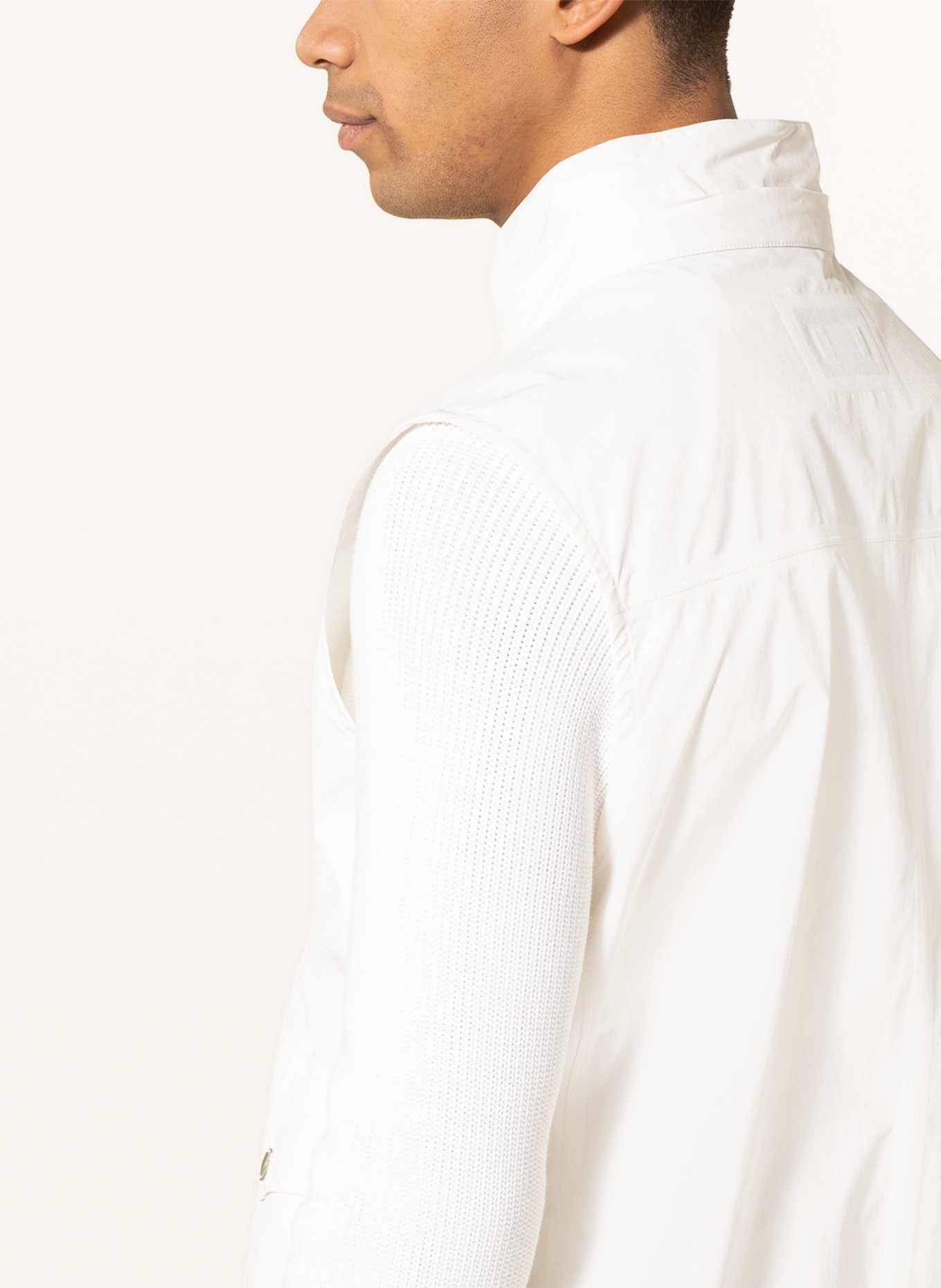BRUNELLO CUCINELLI Vest with detachable hood, Color: WHITE (Image 6)