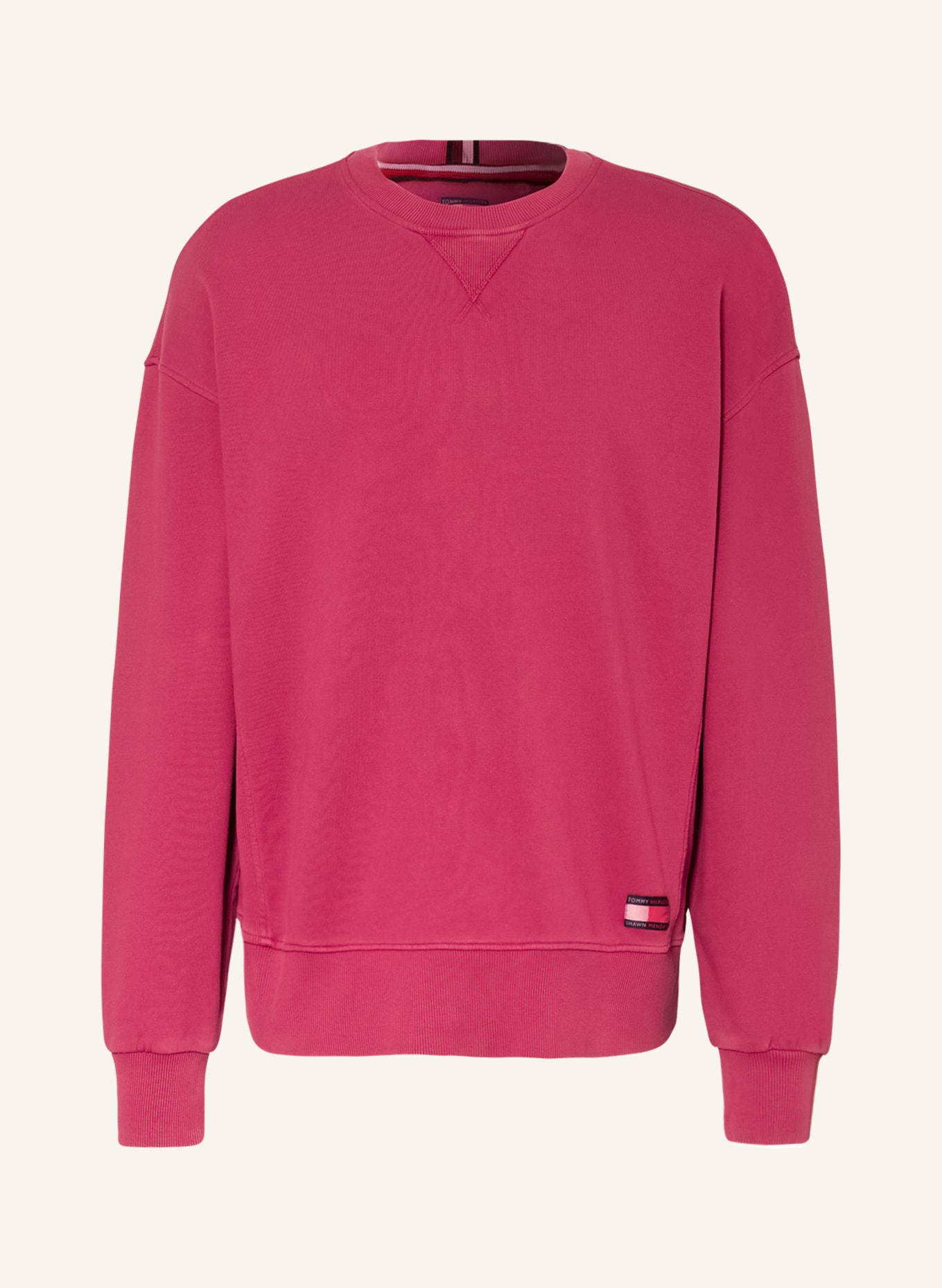 TOMMY HILFIGER Sweatshirt, Farbe: DUNKELROT (Bild 1)