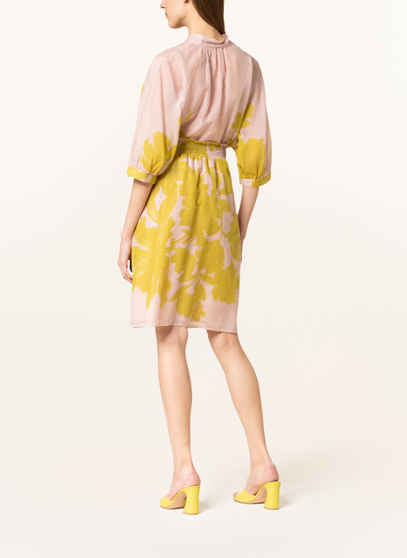 LUISA CERANO Skirt, Color: ROSE/ LIGHT GREEN (Image 3)