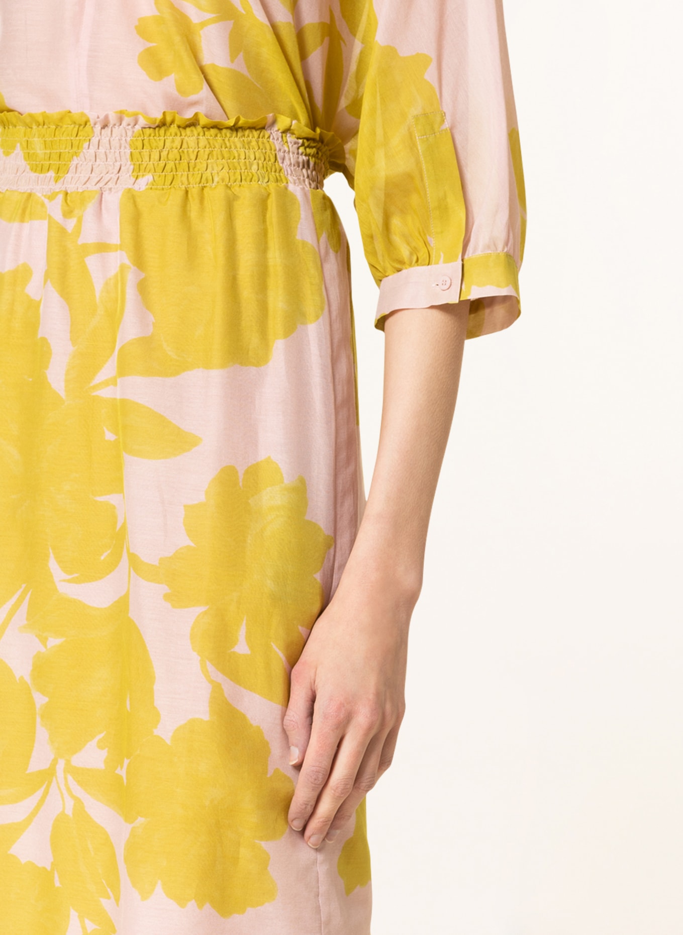 LUISA CERANO Skirt, Color: ROSE/ LIGHT GREEN (Image 4)