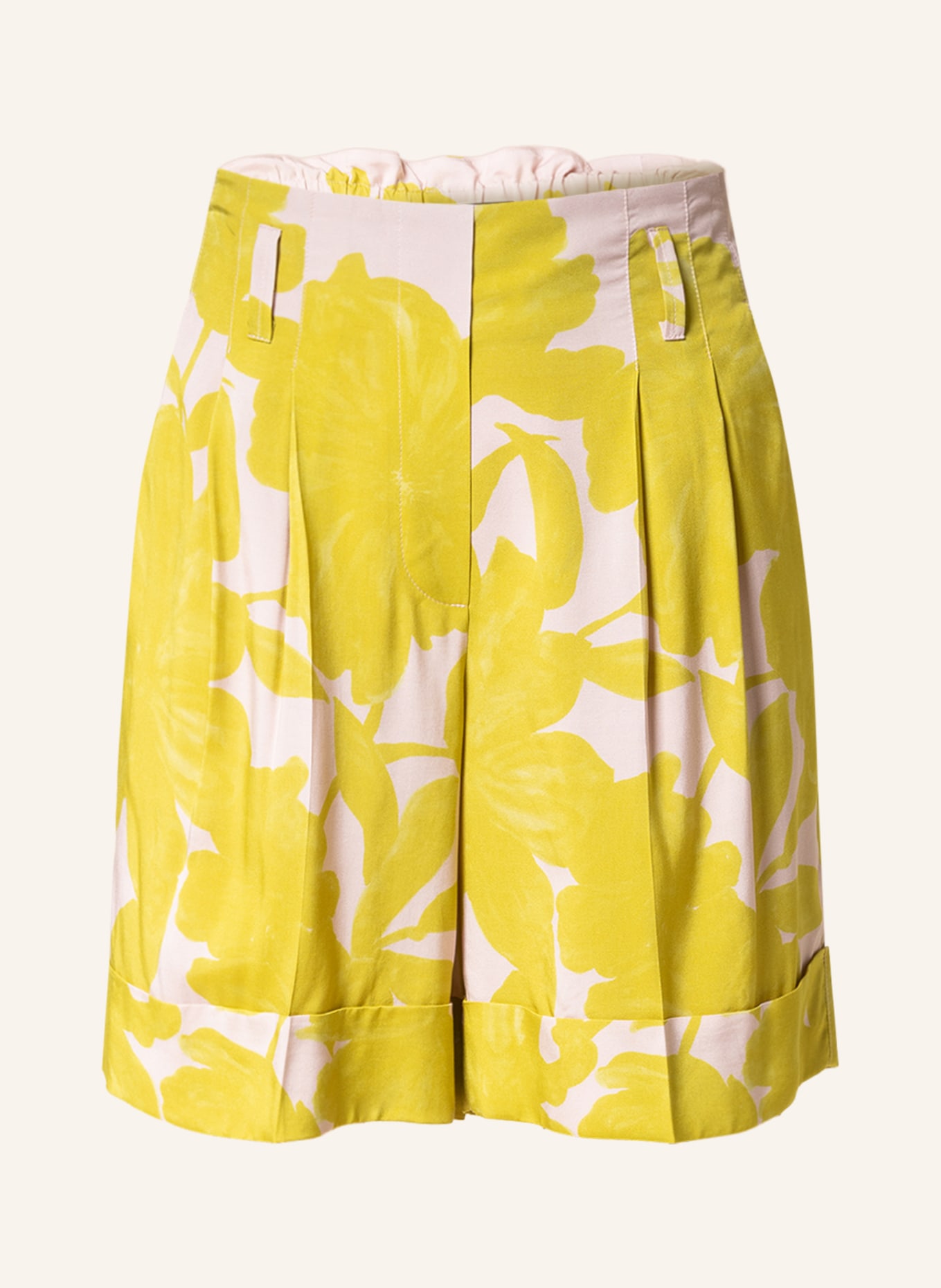 LUISA CERANO Shorts, Farbe: ROSÉ/ HELLGRÜN (Bild 1)