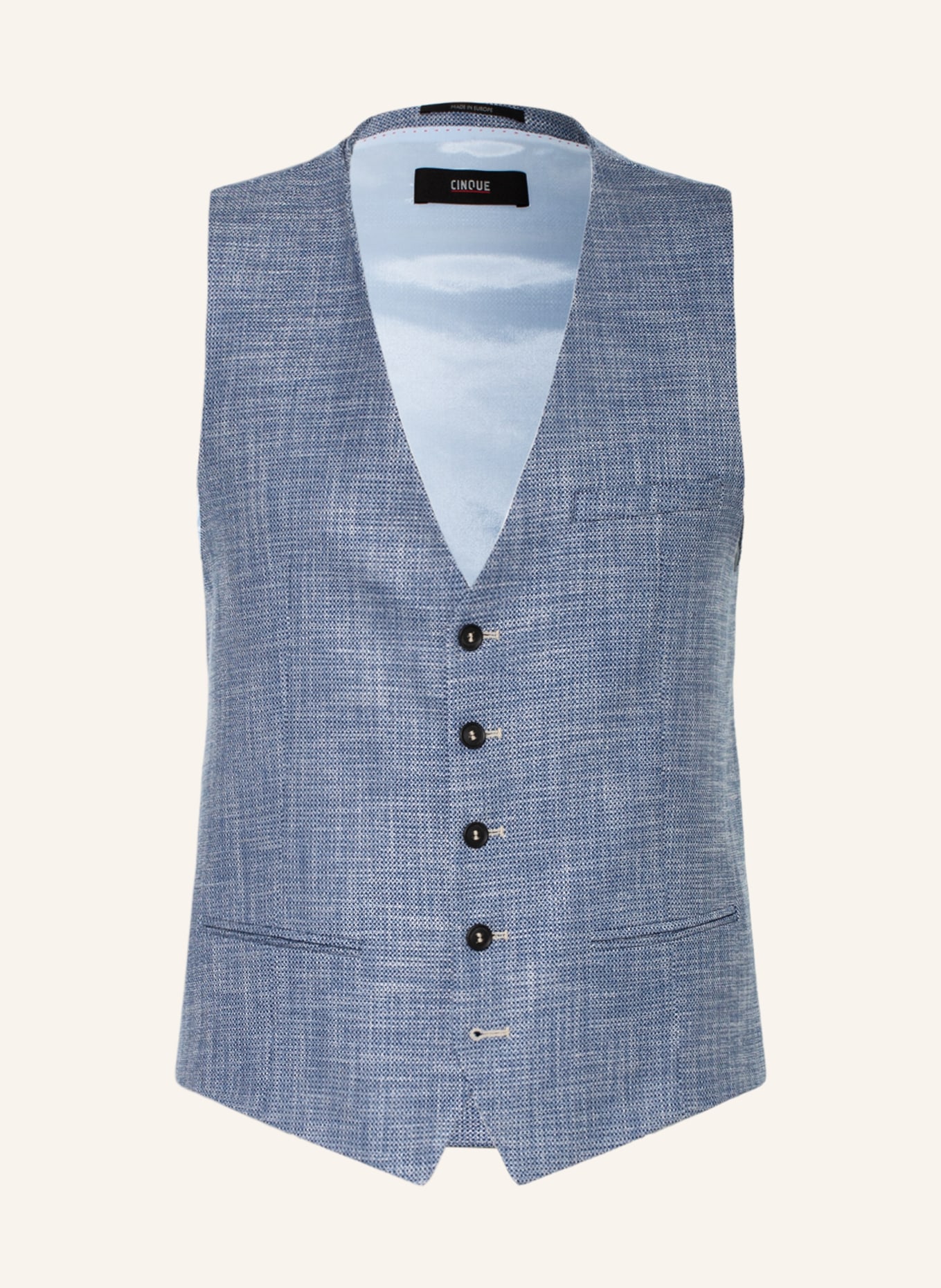 CINQUE Suit vest CIVITRA slim fit , Color: BLUE (Image 1)