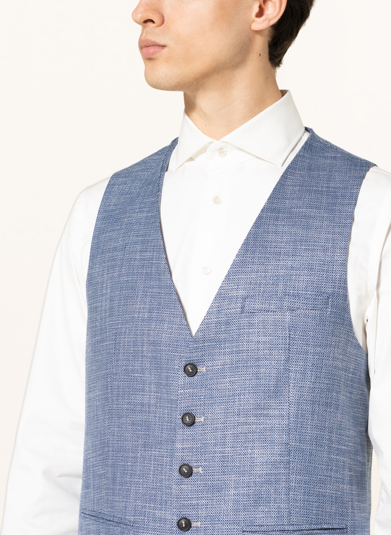 CINQUE Suit vest CIVITRA slim fit , Color: BLUE (Image 5)