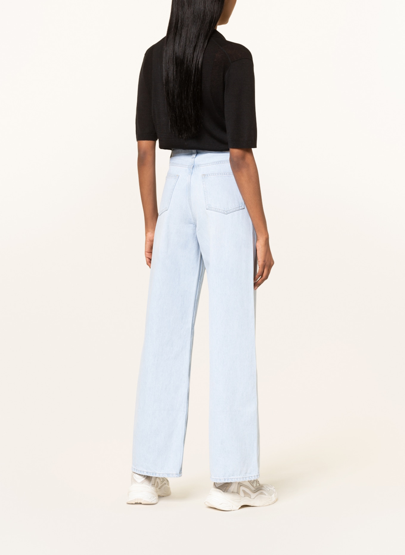 Jeans Calvin Klein Jeans High Rise Straight Pants Denim Light