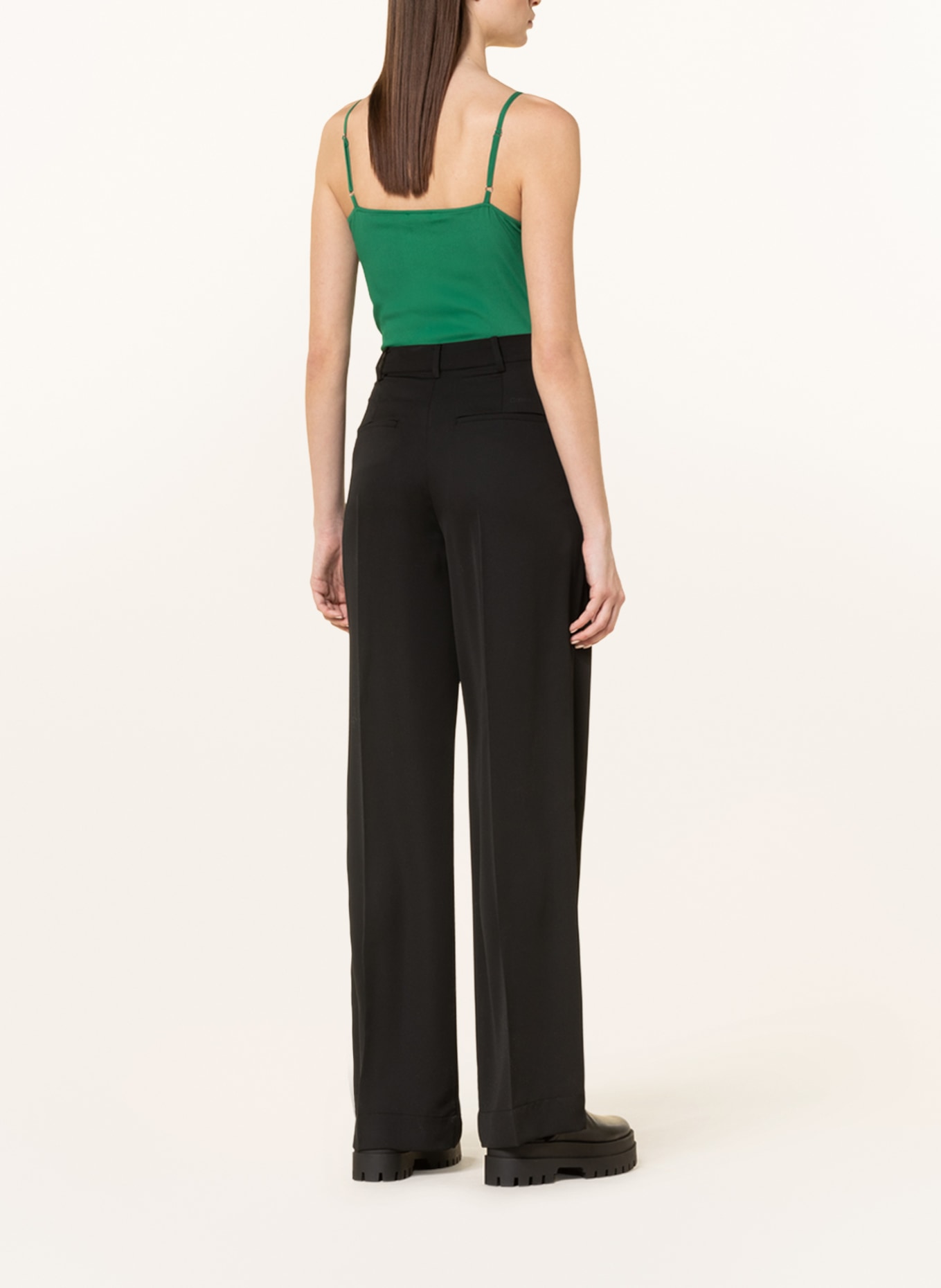 Calvin Klein Spodnie marlena, Kolor: CZARNY (Obrazek 3)