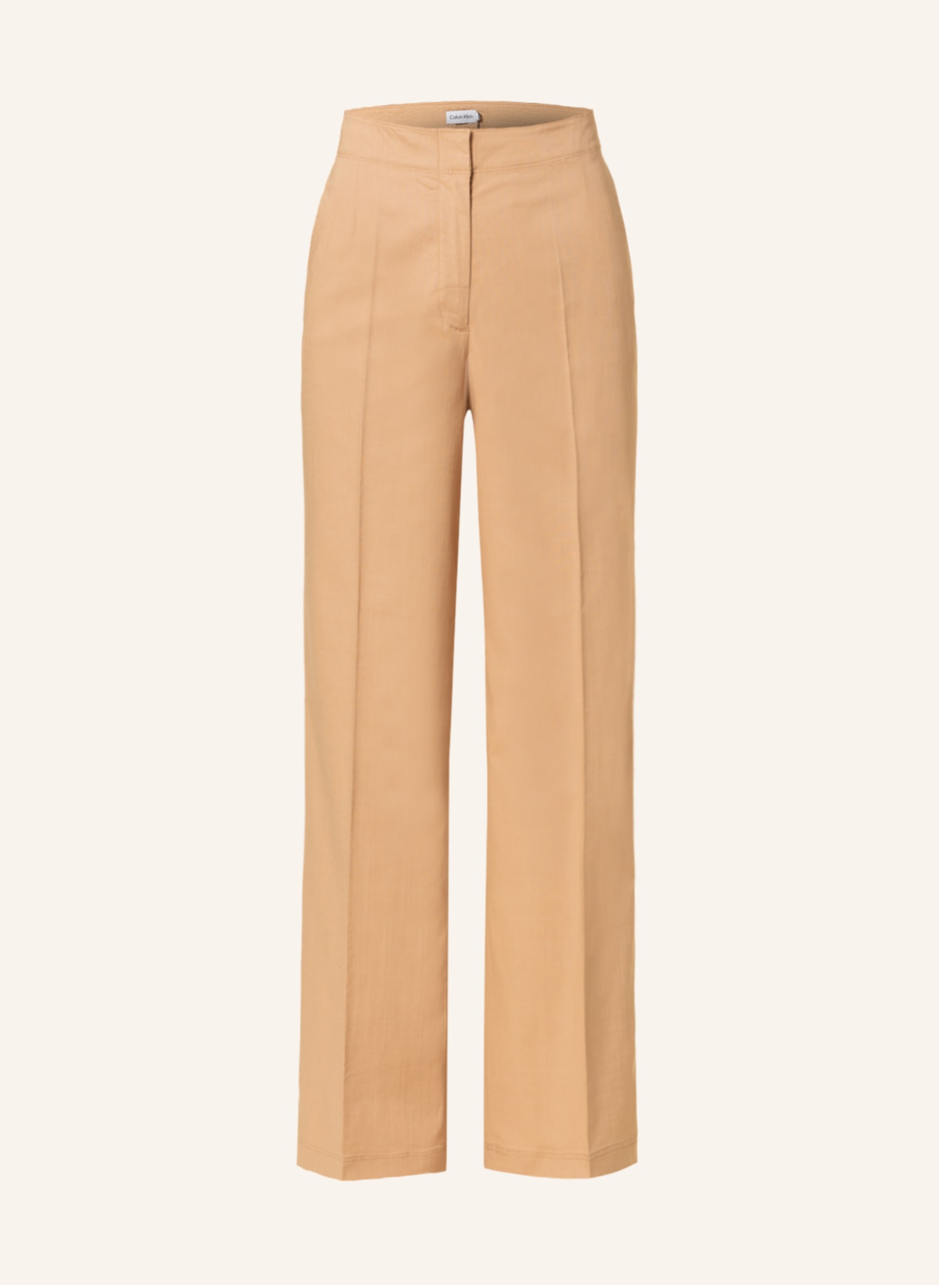 Calvin Klein Spodnie marlena, Kolor: CAMELOWY (Obrazek 1)