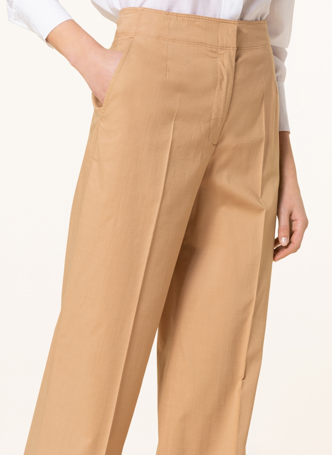 Calvin Klein Marlene kalhoty, Barva: VELBLOUDÍ (Obrázek 5)