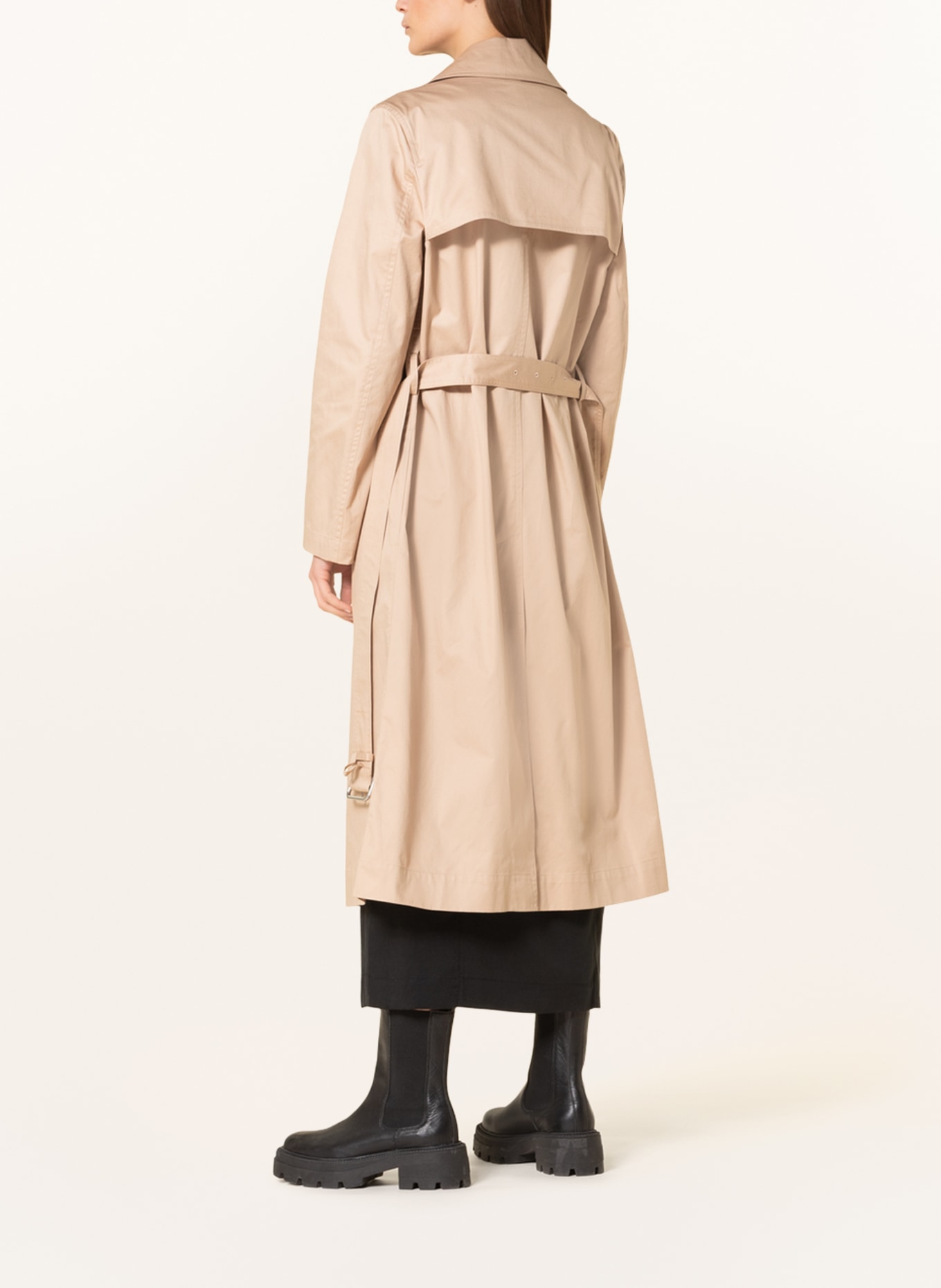 Calvin klein coat beige clearance