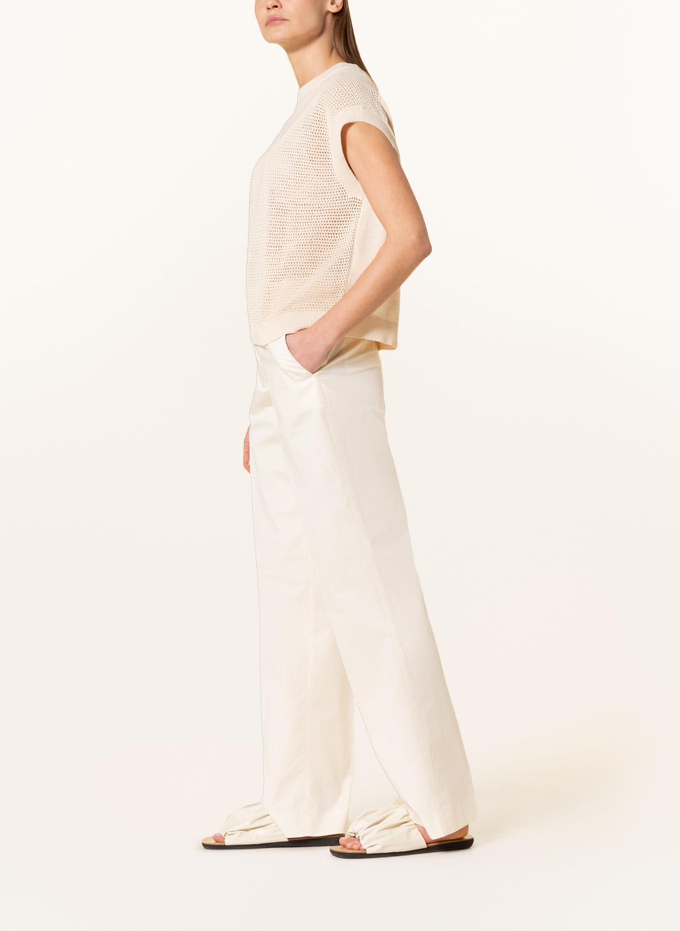 Calvin Klein Spodnie, Kolor: KREMOWY (Obrazek 4)