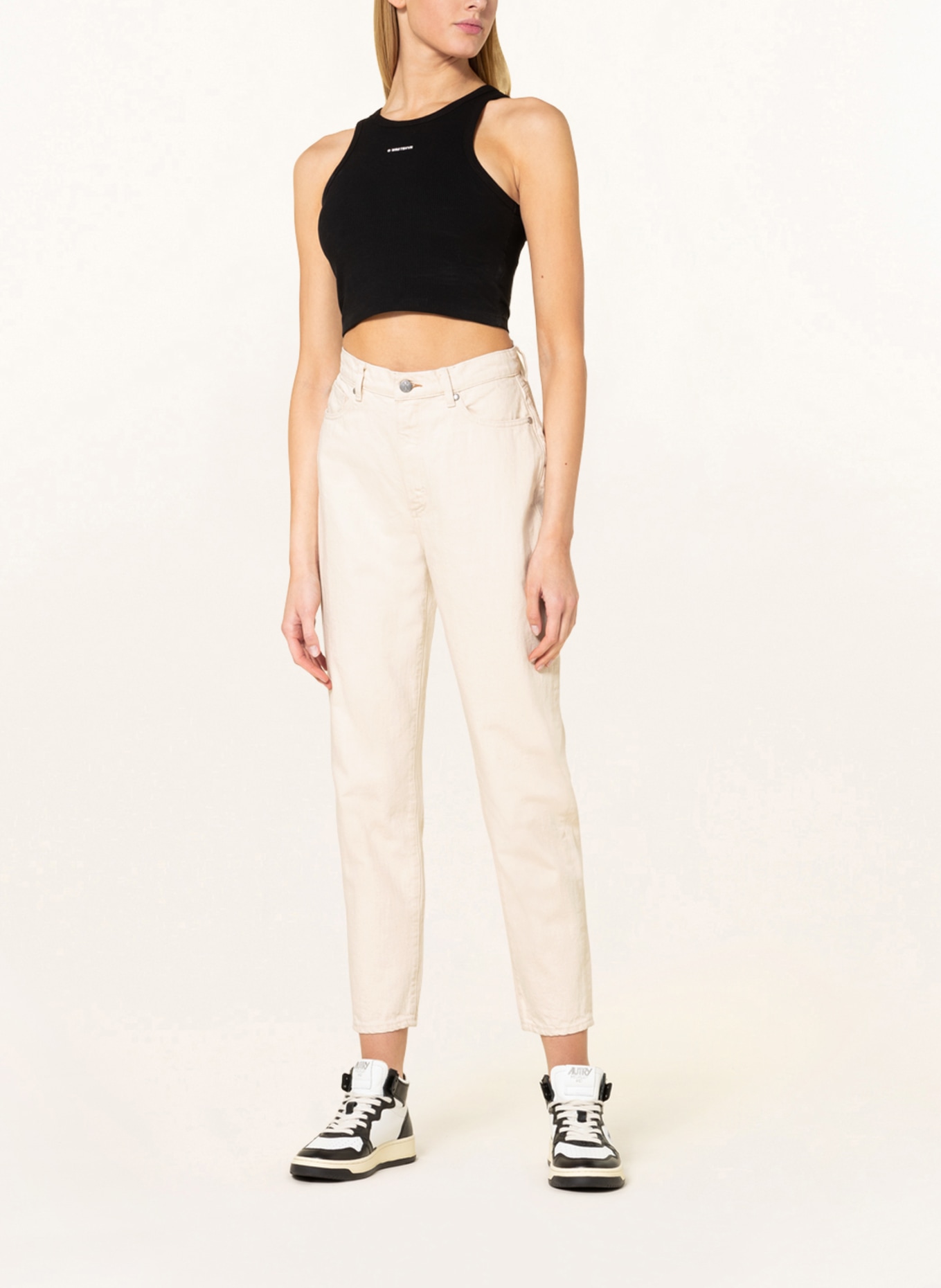 ARMEDANGELS Mom jeans MAIRAA, Color: CREAM (Image 2)