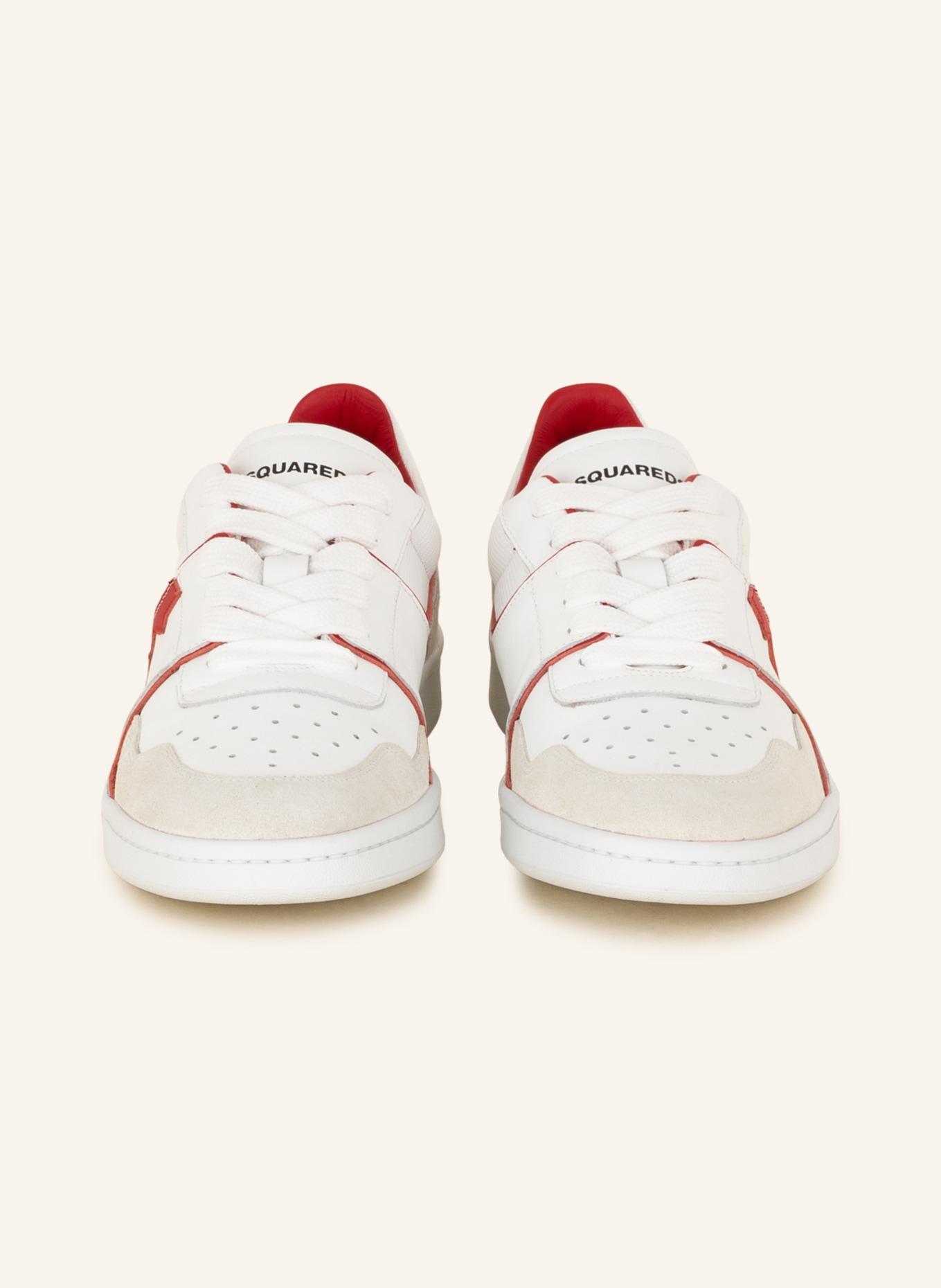DSQUARED2 Sneakers BOXER, Color: WHITE/ RED (Image 3)