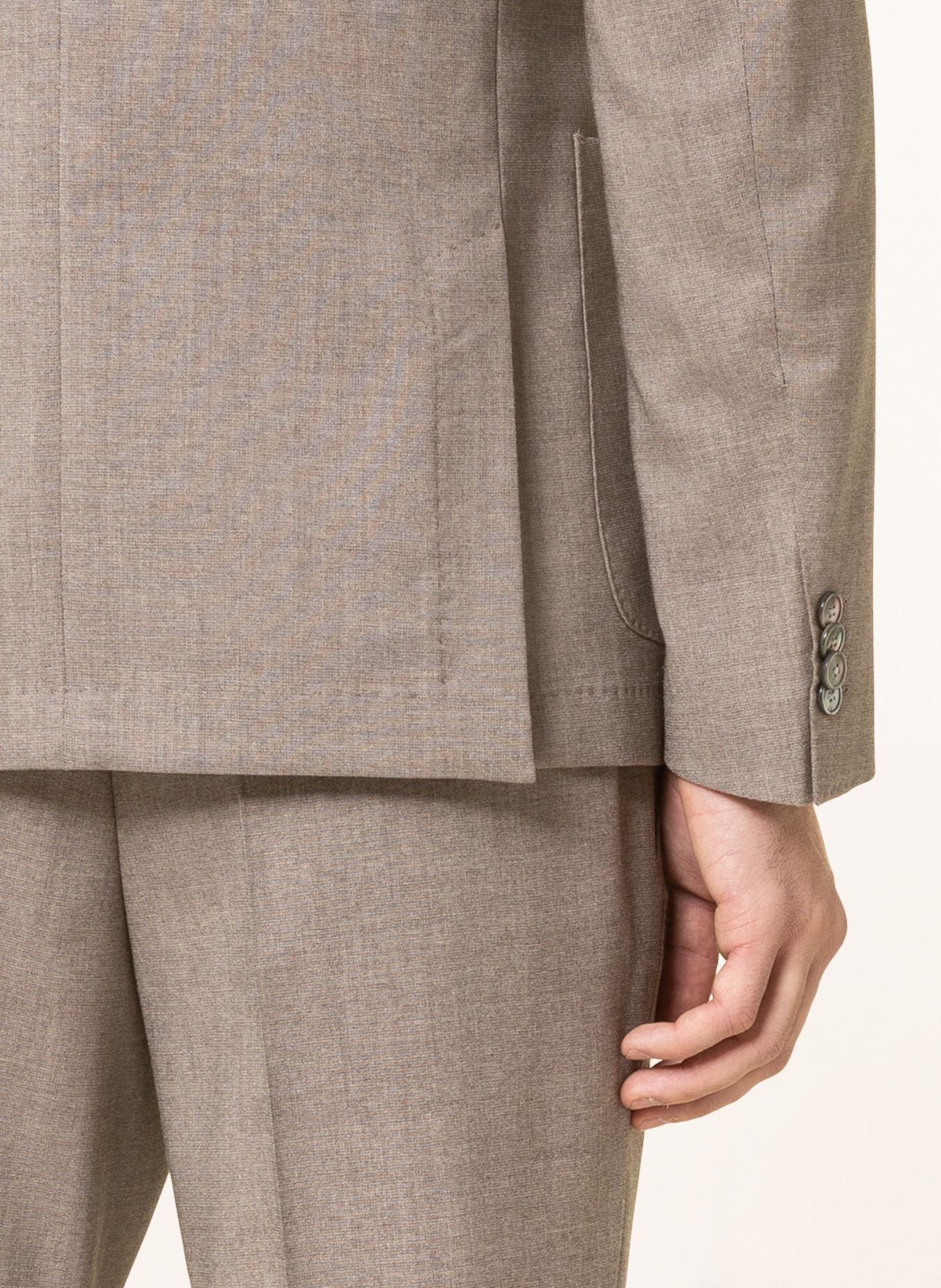 BOSS Anzughose HANRY Slim Fit , Farbe: BEIGE (Bild 7)