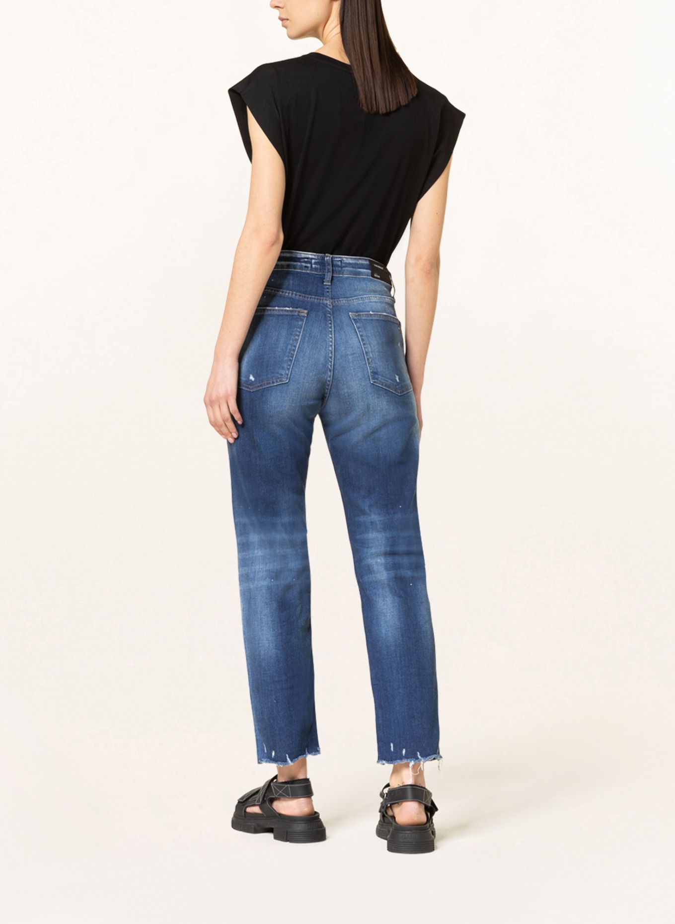 ELIAS RUMELIS Straight Jeans ERZIVA , Farbe: 832 shine blue (Bild 3)