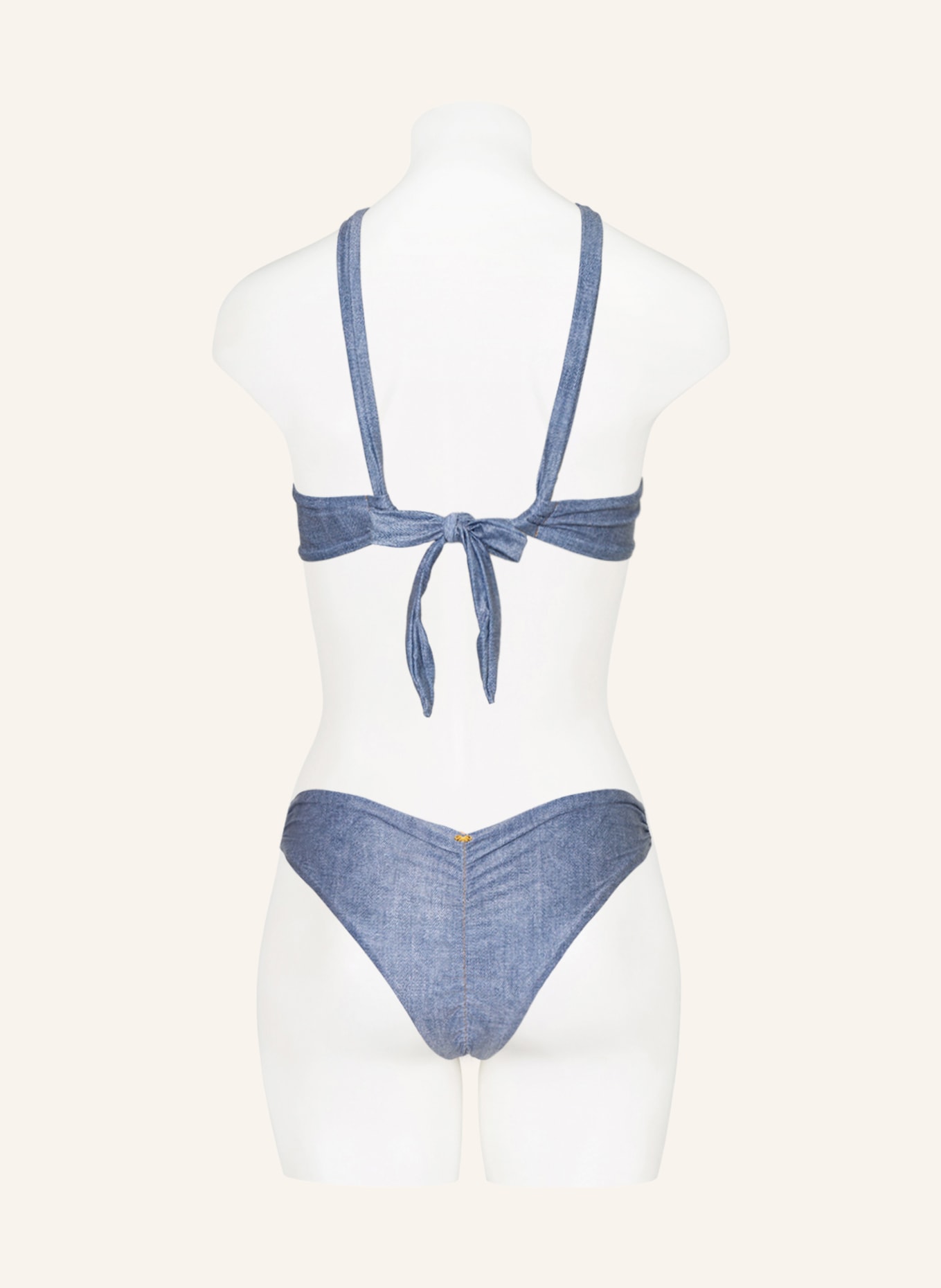 PILYQ Underwired bikini top PERLA, Color: BLUE (Image 4)