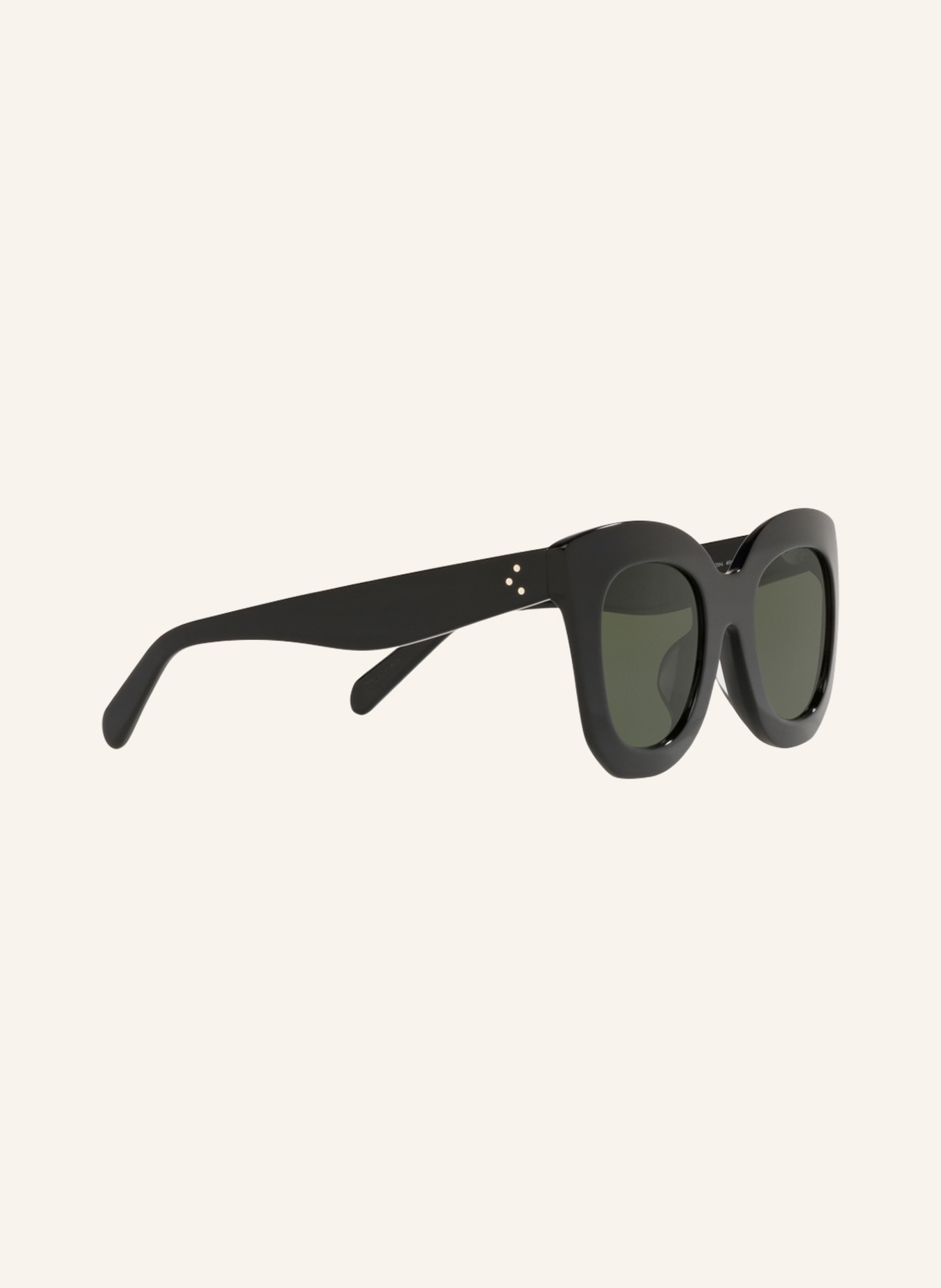 CELINE Sunglasses CL4005FN, Color: 1100J1 - BLACK/GREEN (Image 3)