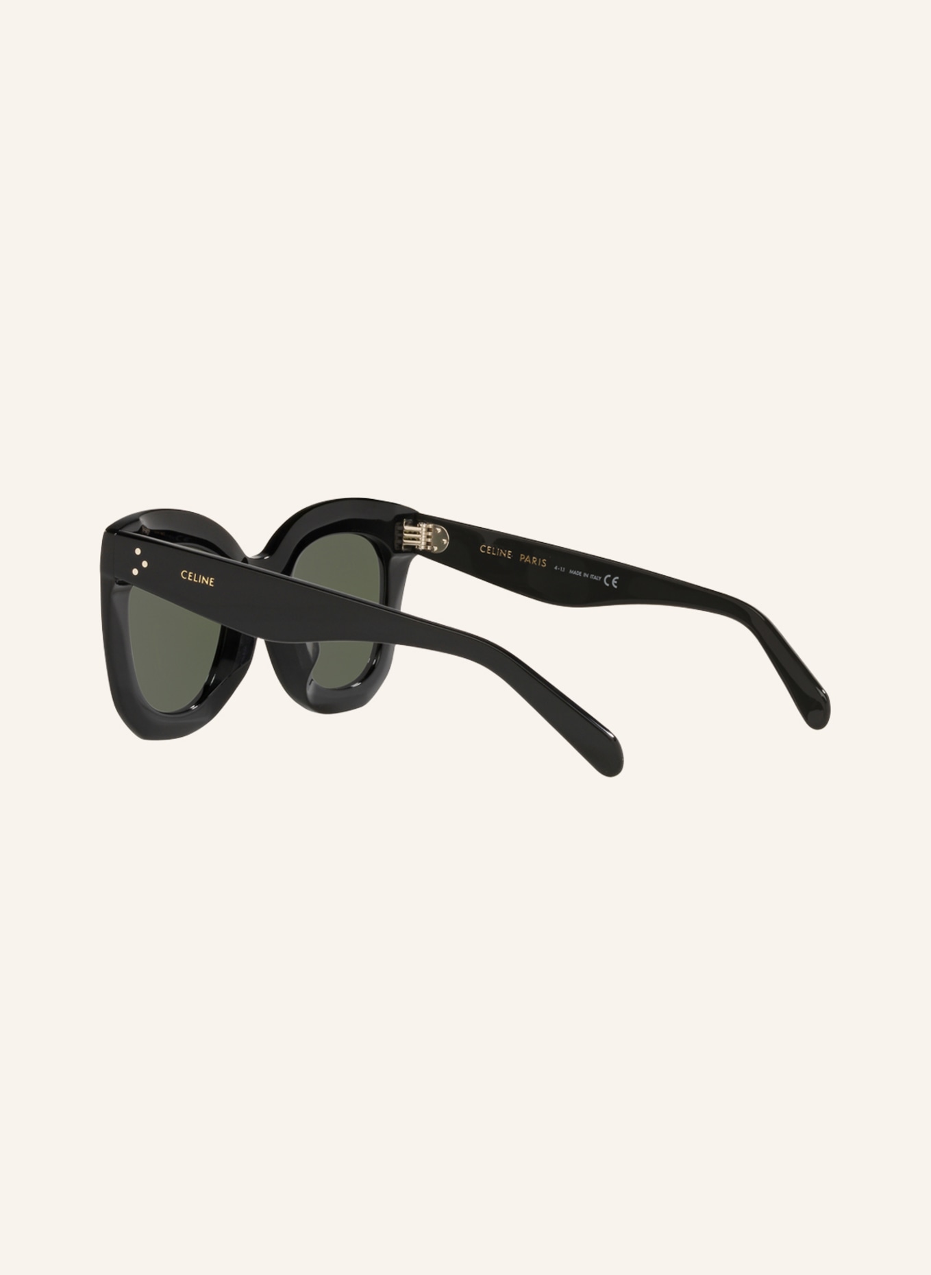 CELINE Sunglasses CL4005FN, Color: 1100J1 - BLACK/GREEN (Image 4)