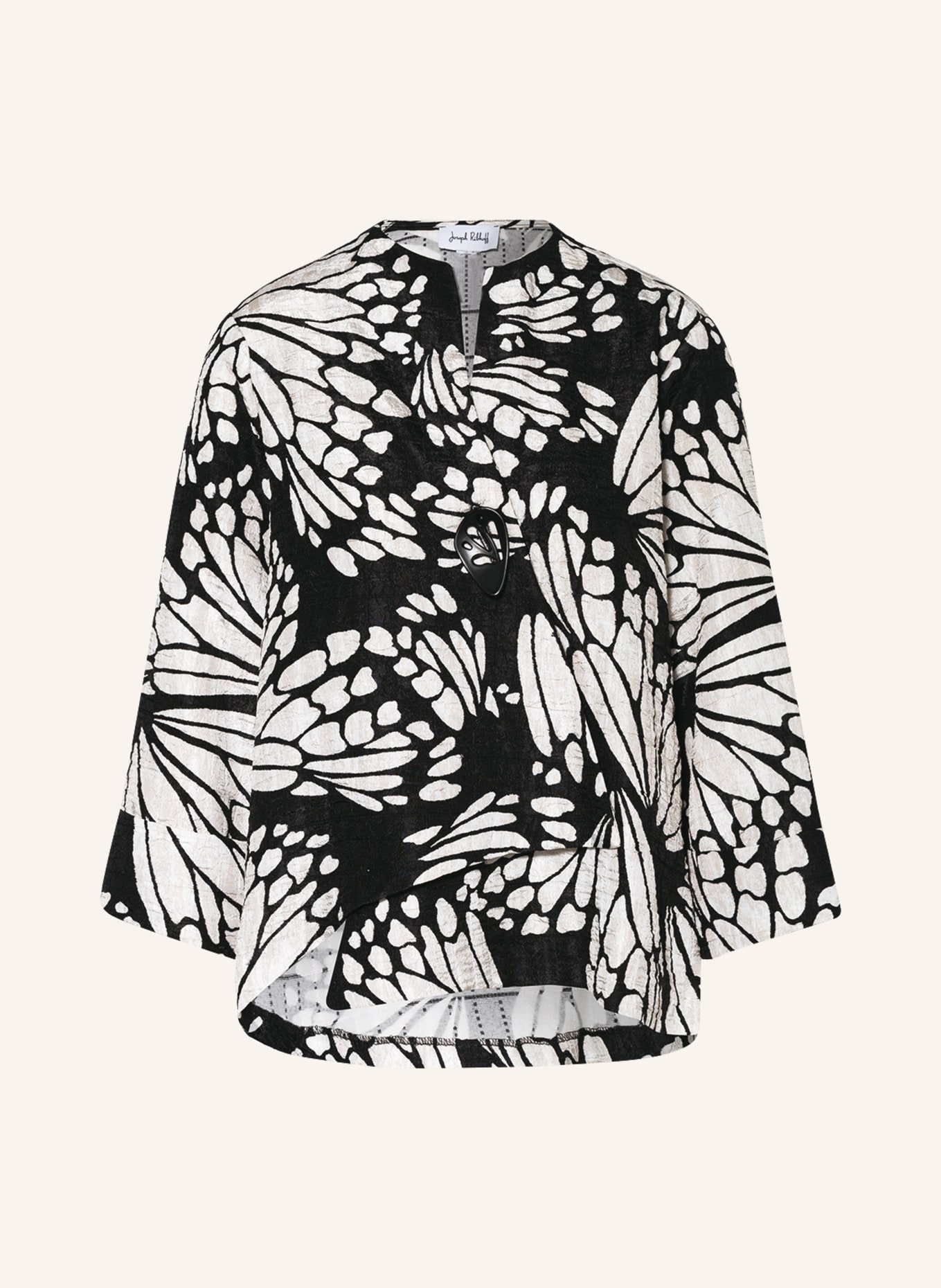 Joseph ribkoff black and white jacket