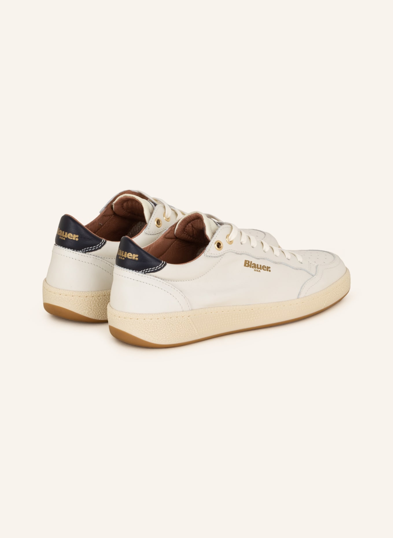 Blauer Sneakers OLYMPIA, Color: WHITE/ DARK BLUE (Image 2)