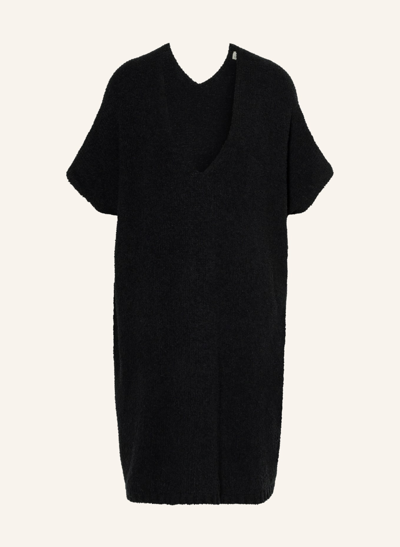 SMINFINITY Terry cloth dress, Color: BLACK (Image 1)