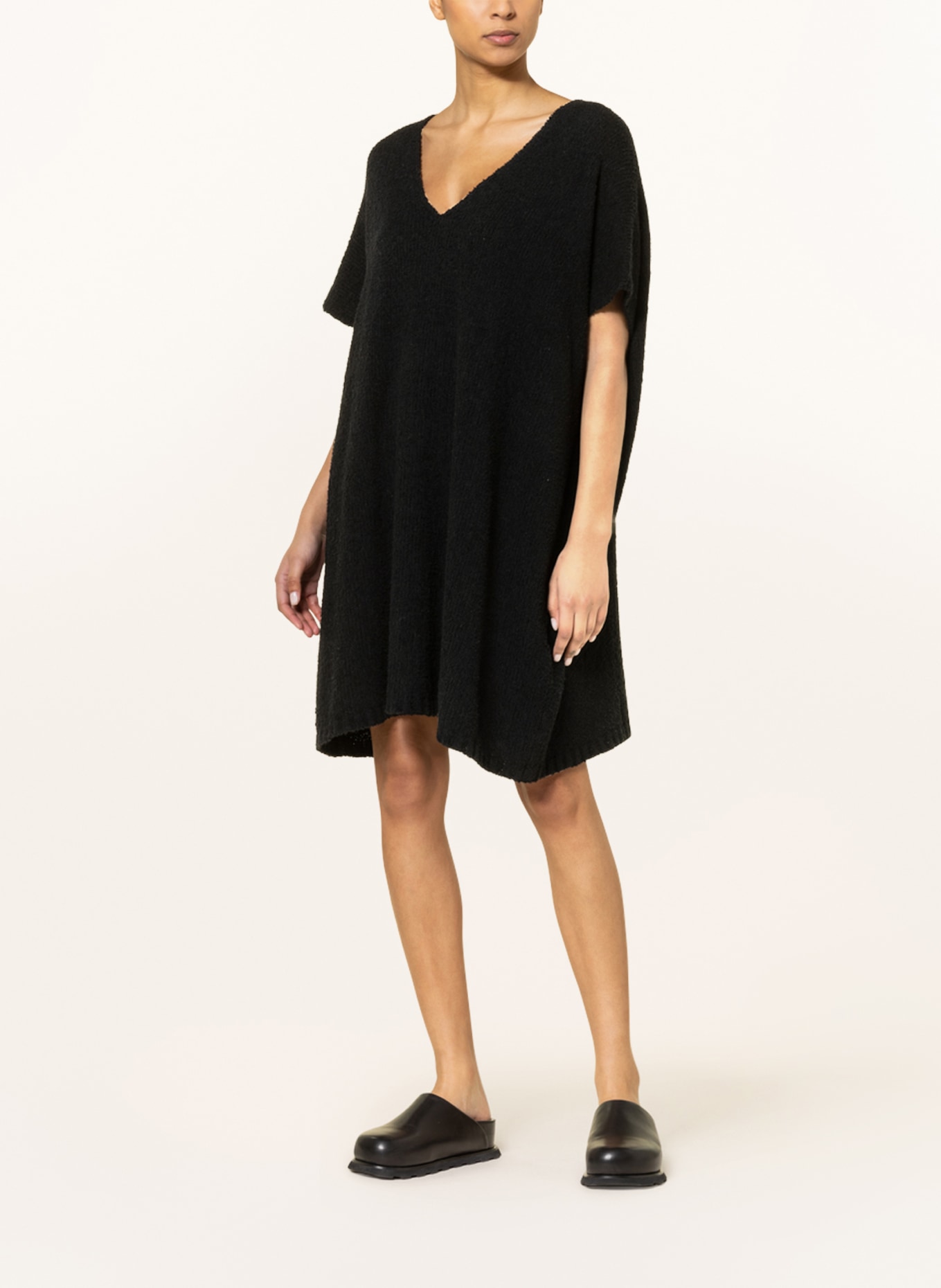SMINFINITY Terry cloth dress, Color: BLACK (Image 2)